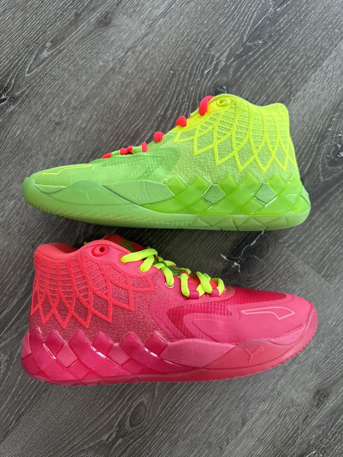 Puma Lamelo Ball “Rick and Morty” **PRE-OWNED**