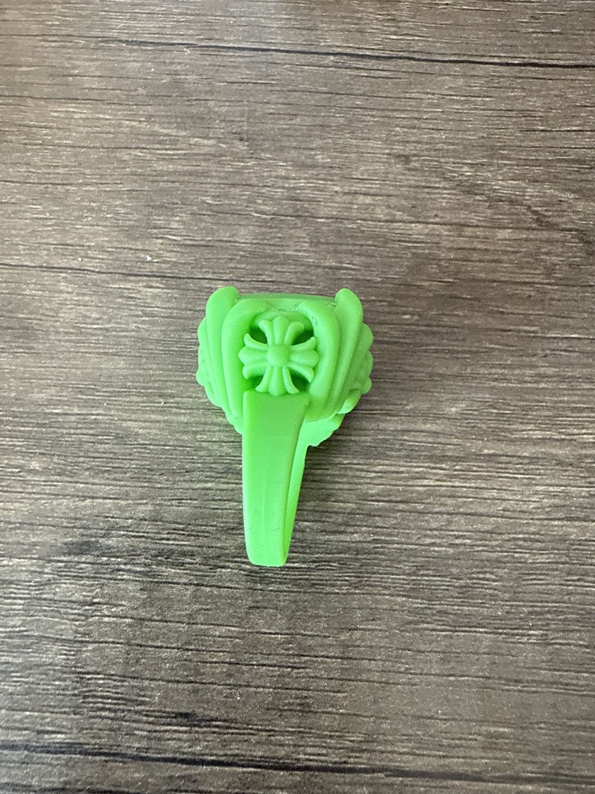 Chrome Hearts one size green silicone ring Size ONE SIZE - 3 Thumbnail