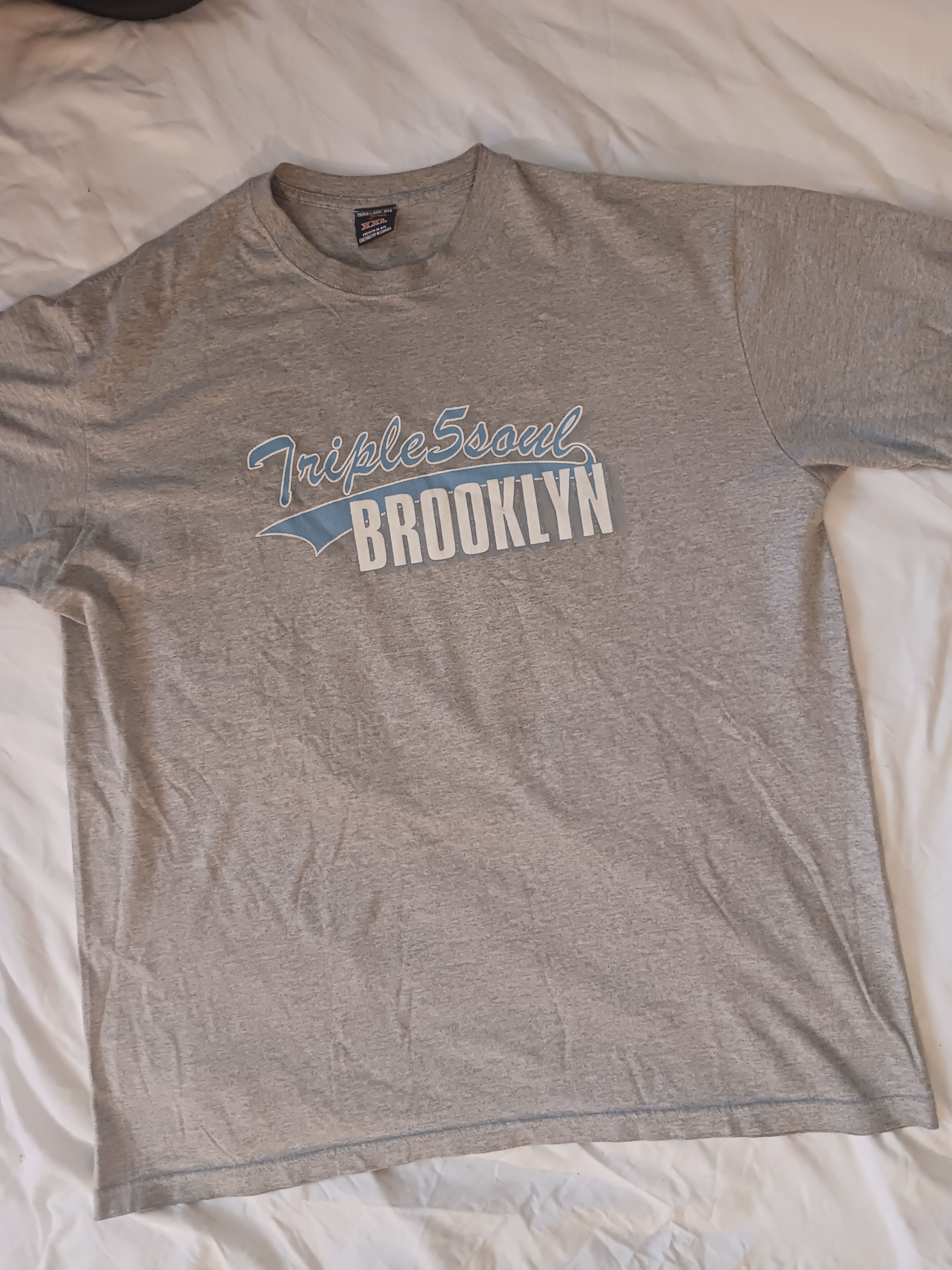 Triple 5 Soul × Vintage OG 555 Triple 5 SOUL BROOKLYN 89 3-Sided 90s 3M Size US XXL / EU 58 / 5 - 4 Thumbnail