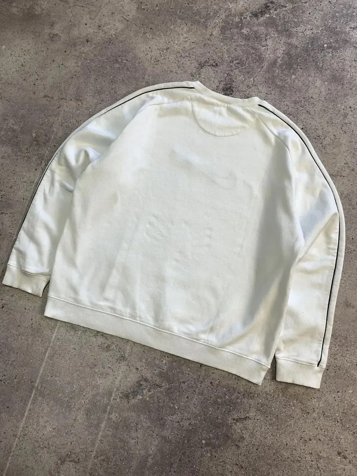 Nike × Vintage Vintage Sweater Nike faded sweatwear drip blockcore Size US XL / EU 56 / 4 - 3 Thumbnail