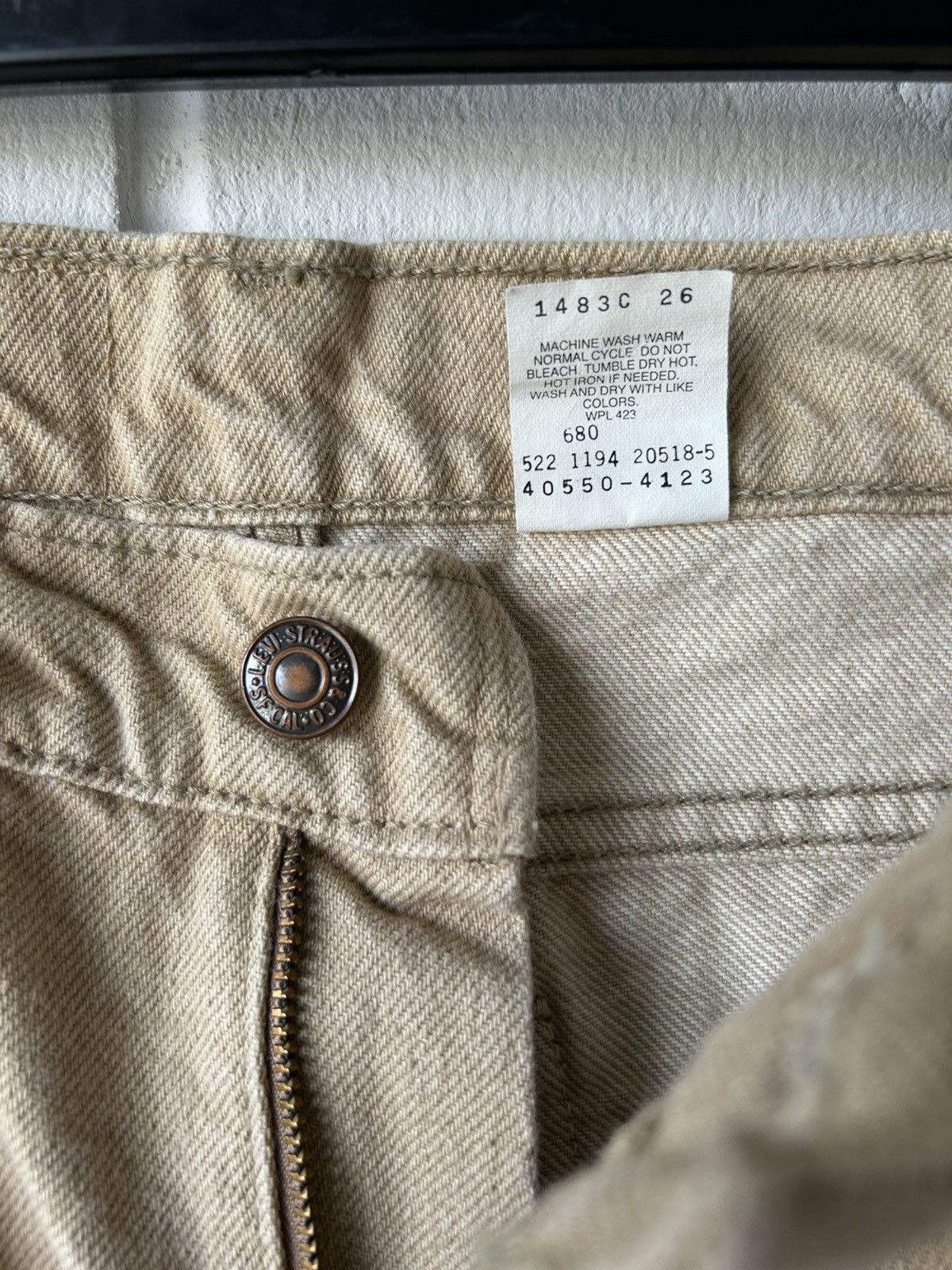 Levi's Vintage Levi’s 550 Orange Tab Denim Pants Size US 30 / EU 46 - 5 Thumbnail