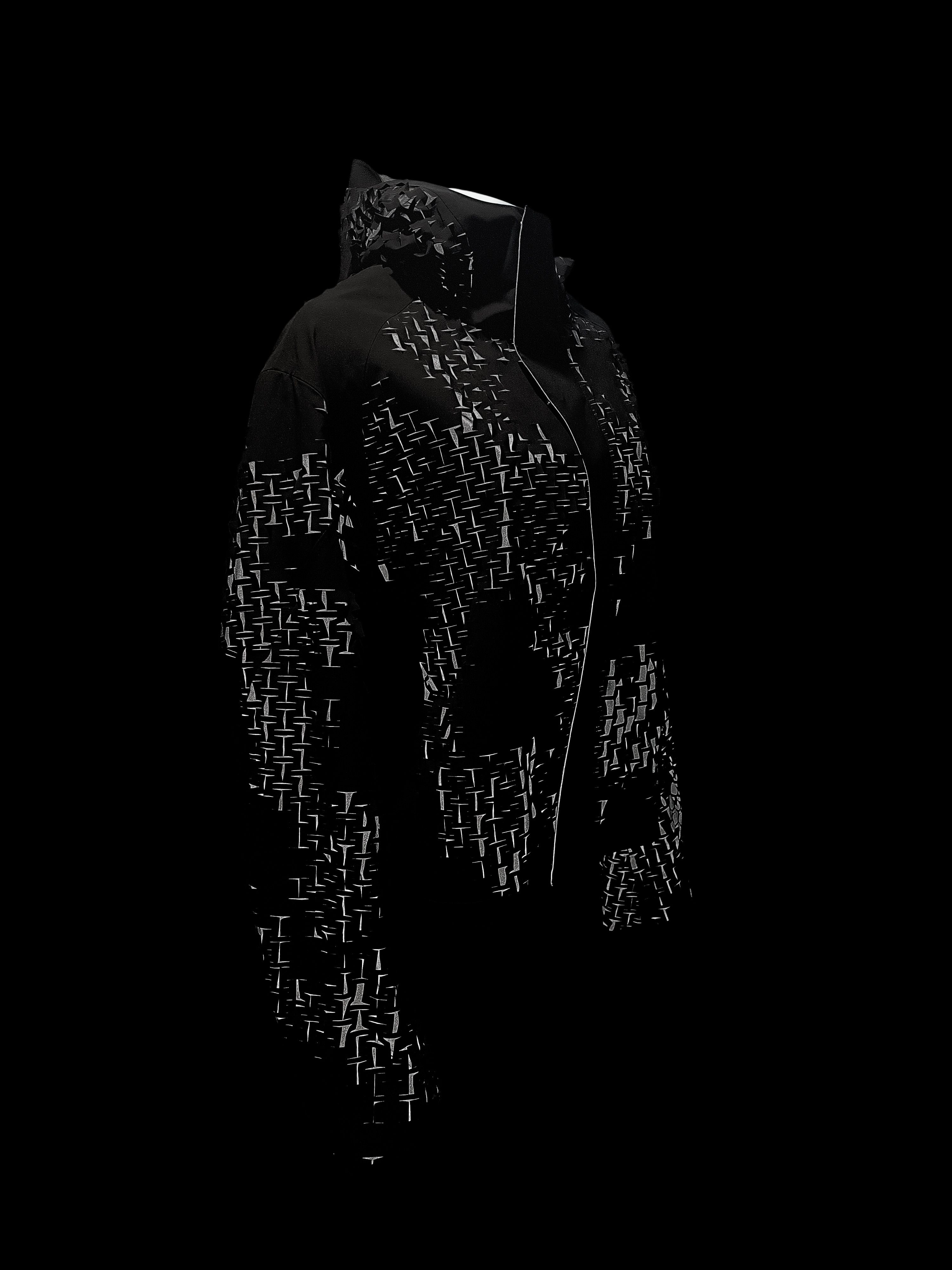 Heliot Emil HELIOT EMIL™ SS24 Morphogens Technical Reflective Jacket Size US M / EU 48-50 / 2 - 10 Thumbnail