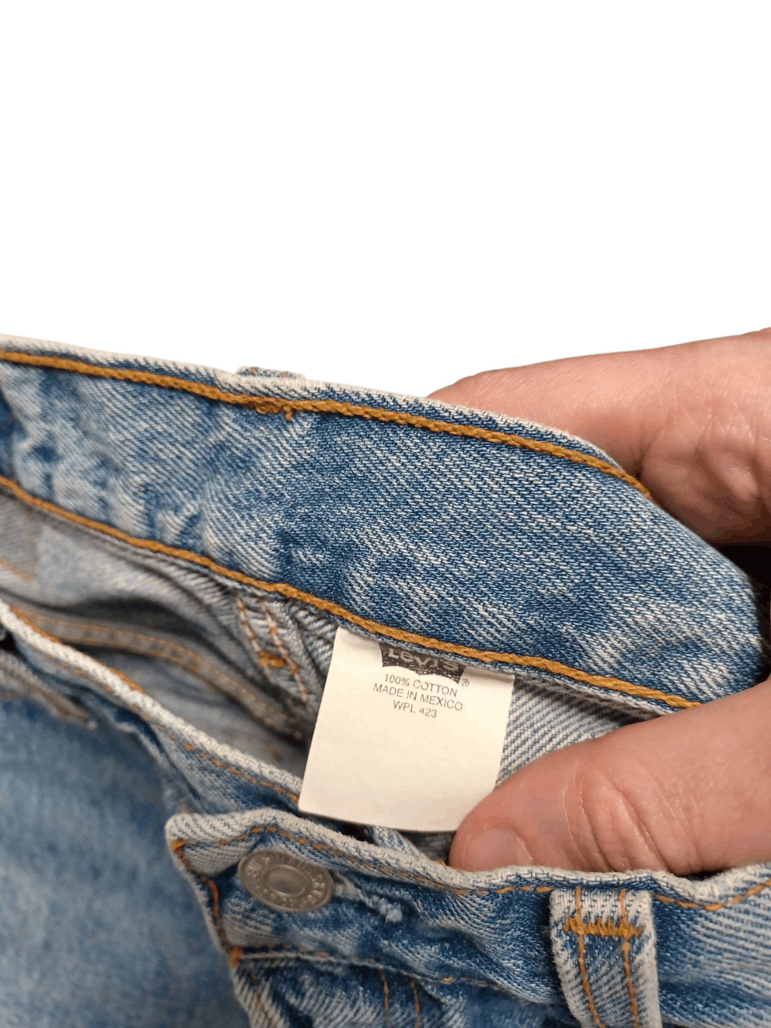Levi's Vintage Clothing LEVIS 501 VINTAGE 90S MADE IN MEXICO W30 L32 JEANS DENIM Size US 30 / EU 46 - 5 Thumbnail