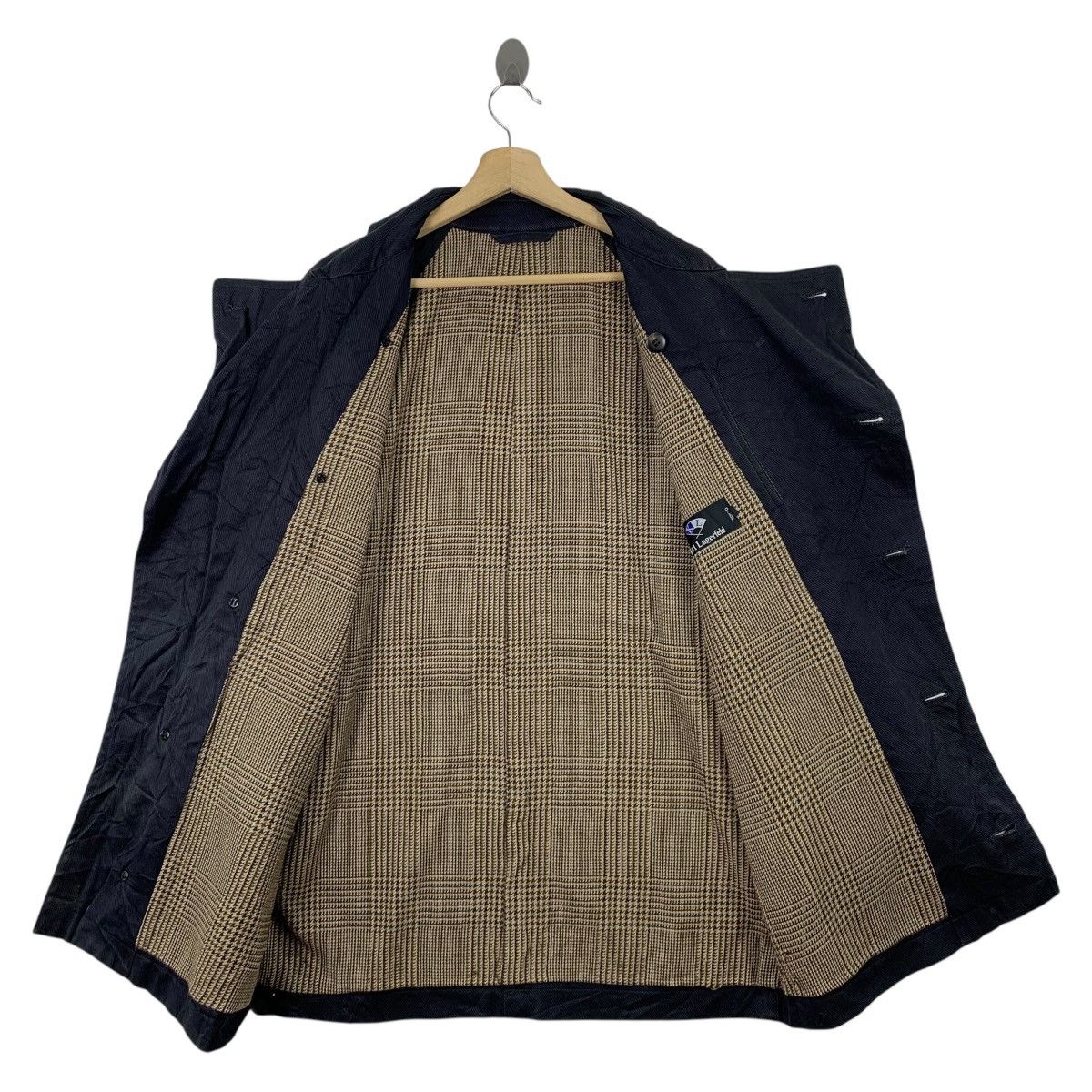 Karl Lagerfeld KARL LAGERFELD German Fashion Designer Overcoat Jacket Size US XL / EU 56 / 4 - 3 Thumbnail