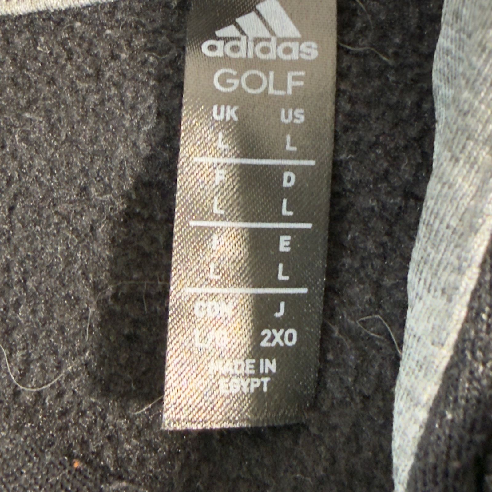 Adidas Adidas Golf Hoodie Mens L Black Pullover Lightweight Perform Size US L / EU 52-54 / 3 - 3 Thumbnail