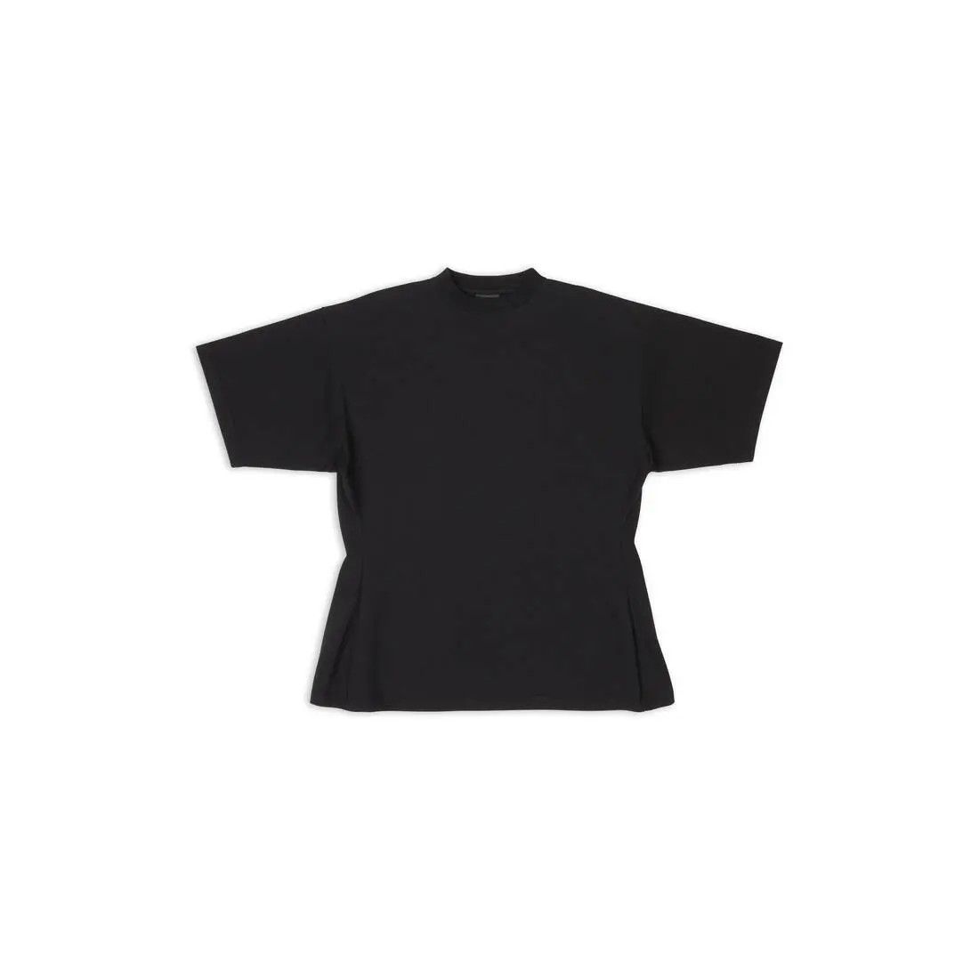 Balenciaga o1la1rc1a0625 BB Hourglass T- Shirt Medium Fit in Black Size XS / US 0-2 / IT 36-38 - 1 Thumbnail
