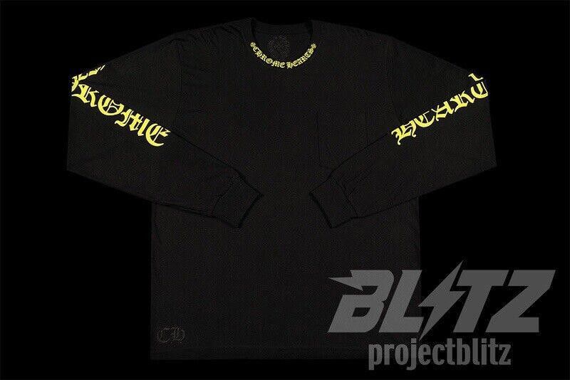 Chrome Hearts CHROME HEARTS NECK LOGO L/S T-SHIRT TEE LONG SLEEVE XL Size US XL / EU 56 / 4 - 2 Thumbnail