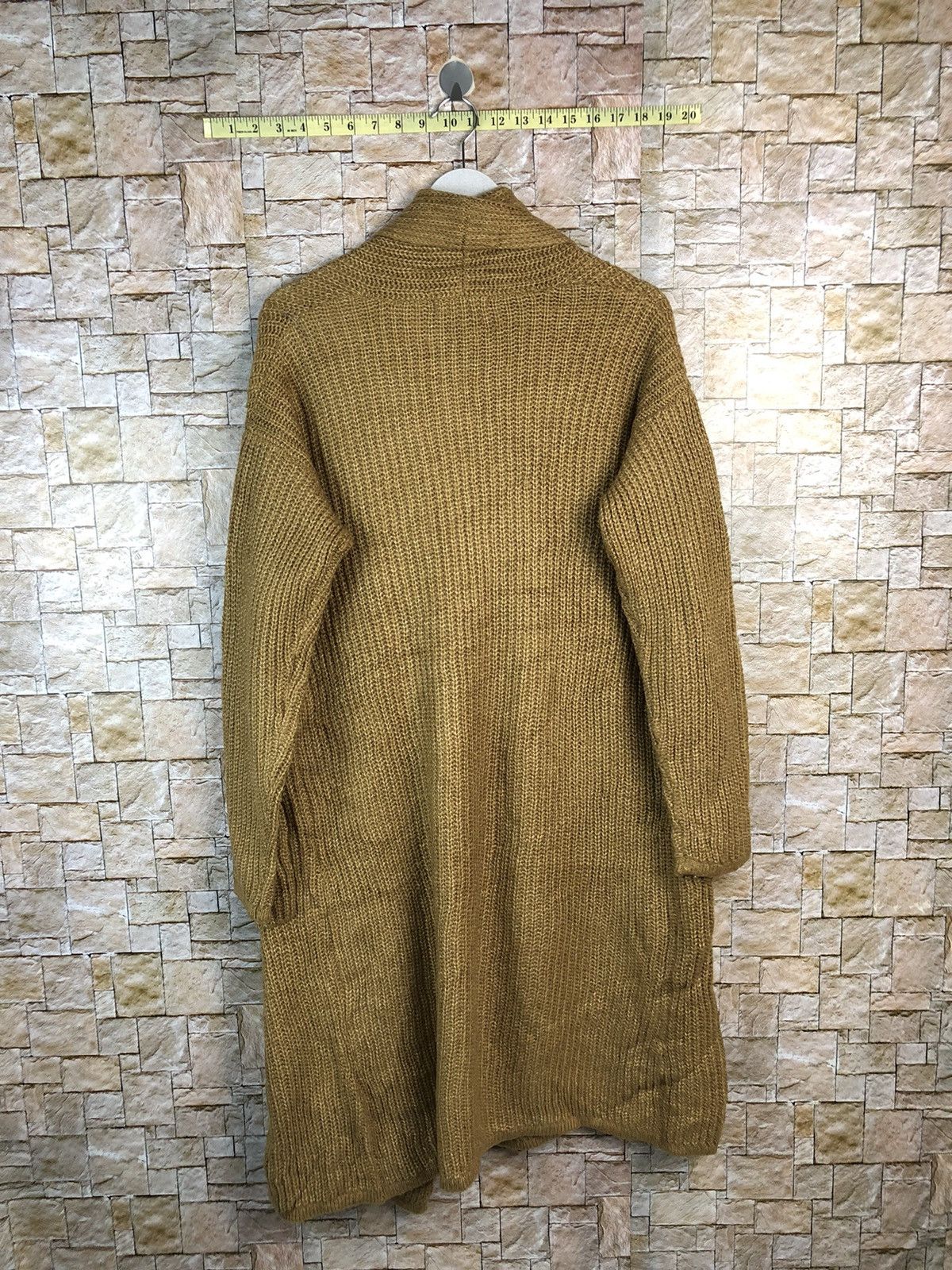 Japanese Brand Born Free Originaly Brown Cardigan Knitwear #A1208 Size L / US 10 / IT 46 - 9 Thumbnail