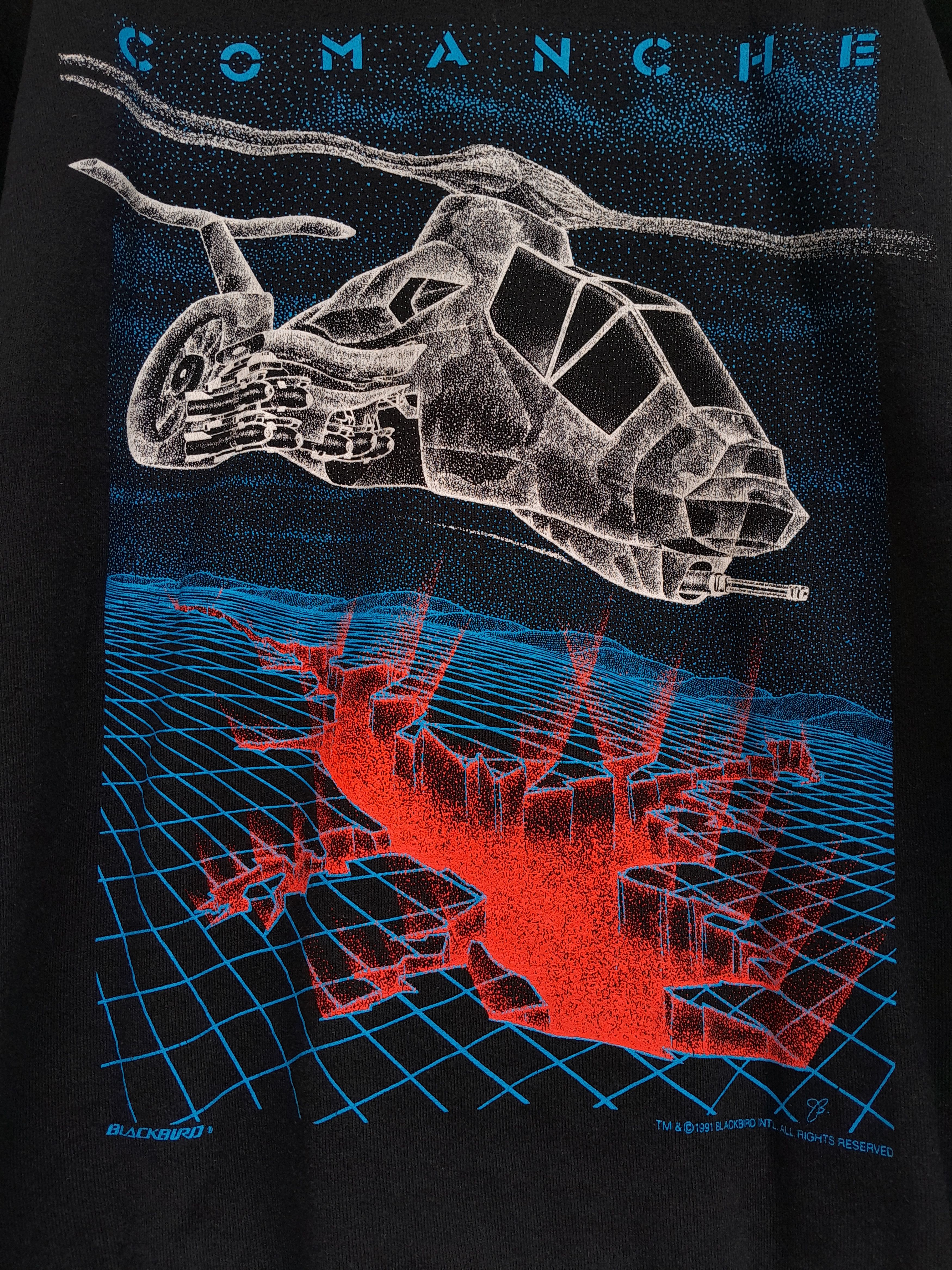 Blackbird Vintage 90s Blackbird Comanche 1991 sweatshirt Size US L / EU 52-54 / 3 - 4 Thumbnail