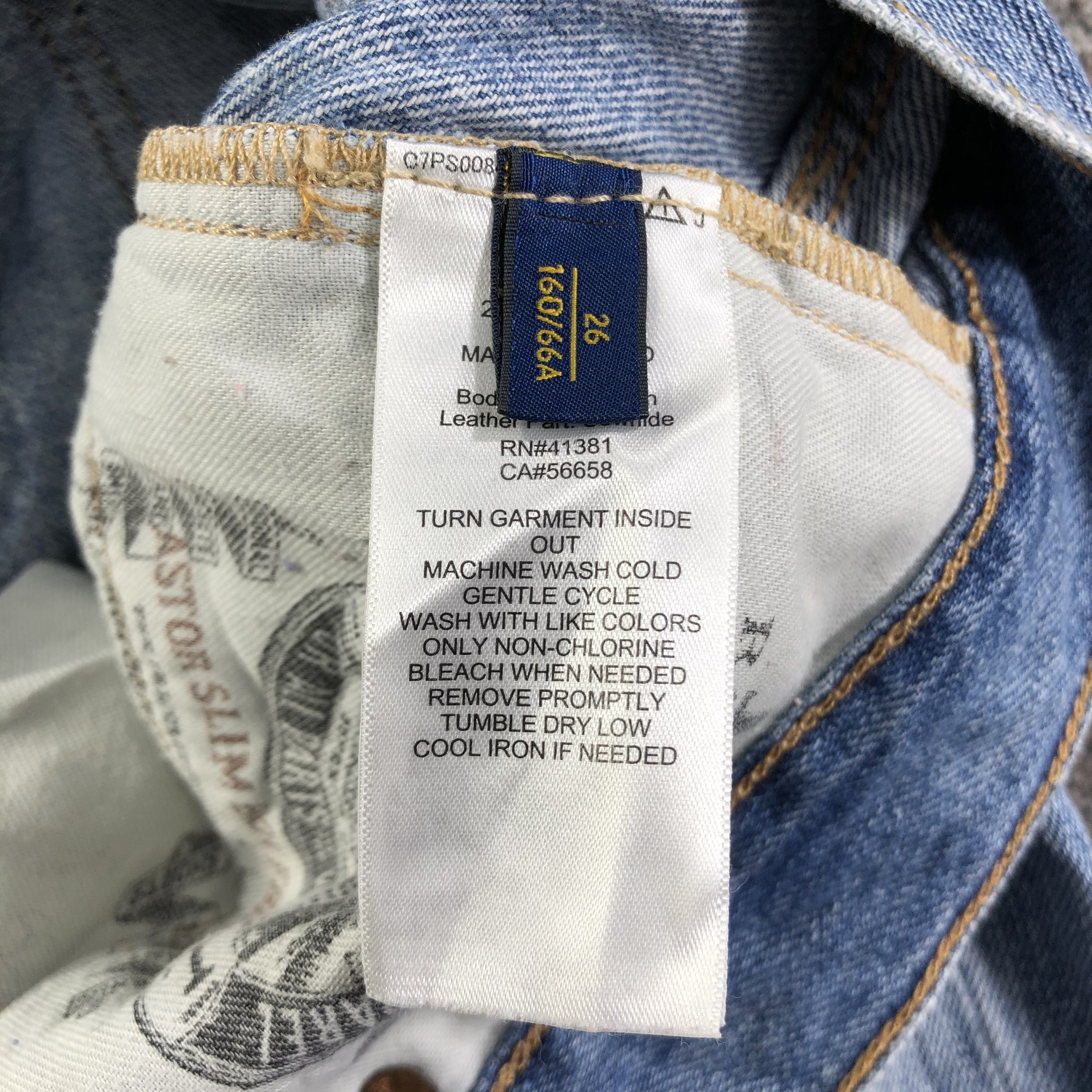Polo Ralph Lauren Polo Ralph Lauren Jeans Distressed Denim KJ2088 Size US 32 / EU 48 - 10 Thumbnail