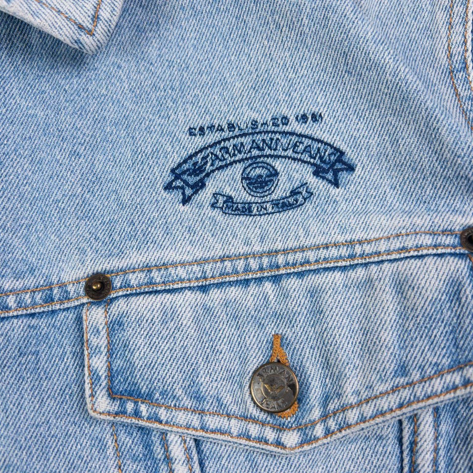 Other Vintage Armani Jeans Button Up Denim Jacket Size M Size US L / EU 52-54 / 3 - 5 Thumbnail