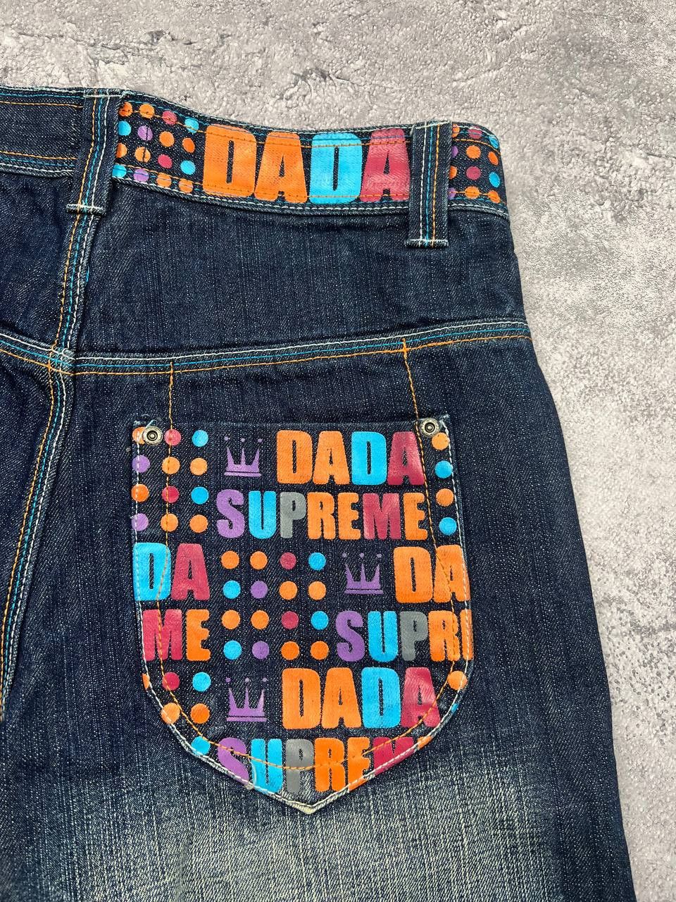JNCO Vintage DADA SUPERME JNCO Style Wide Shorts SK8 Y2K Monogram Size US 30 / EU 46 - 7 Thumbnail
