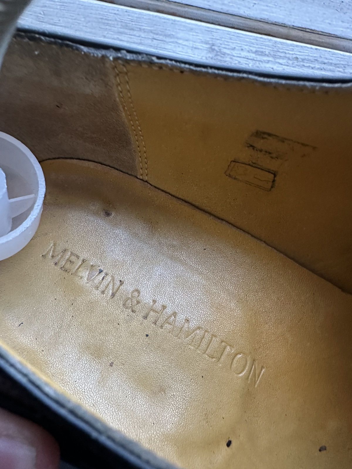 Melvin & Hamilton LUXURY 🚨 MELVIN & HAMILTON VNTG SHOES MEN BLACK LUXURY RARE Size US 12 / EU 45 - 21 Thumbnail