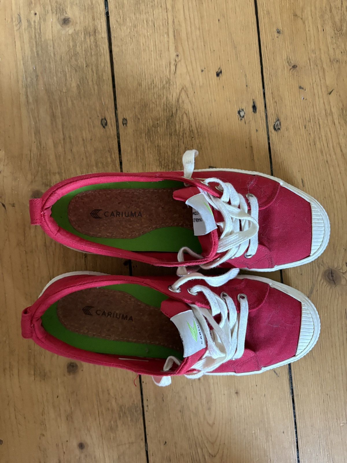 Other Cariuma // Red Sneakers // Sustainable Footwear Size US 8 / IT 38 - 6 Thumbnail