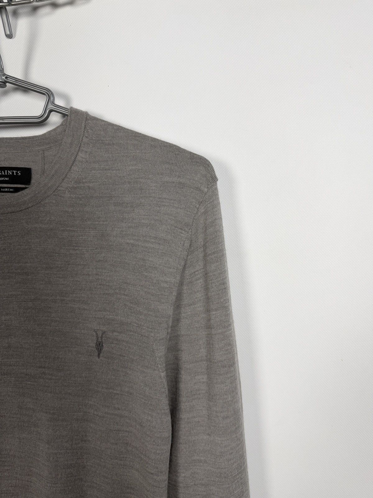Allsaints Men’s Allsaints Mode Merino Crewneck Sweater Pullover Size M Size US M / EU 48-50 / 2 - 2 Thumbnail