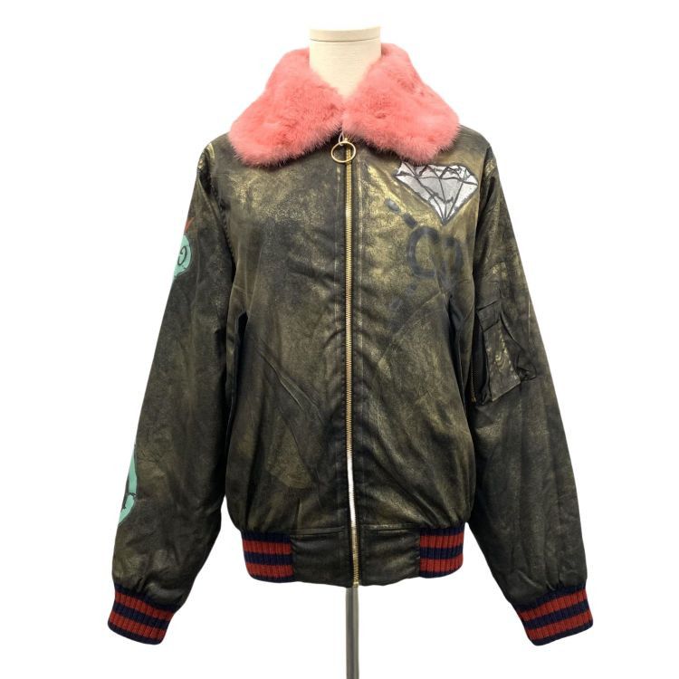 Gucci Gucci Metallic Graphic Jacket Size 36 Size XS / US 0-2 / IT 36-38 - 1 Thumbnail