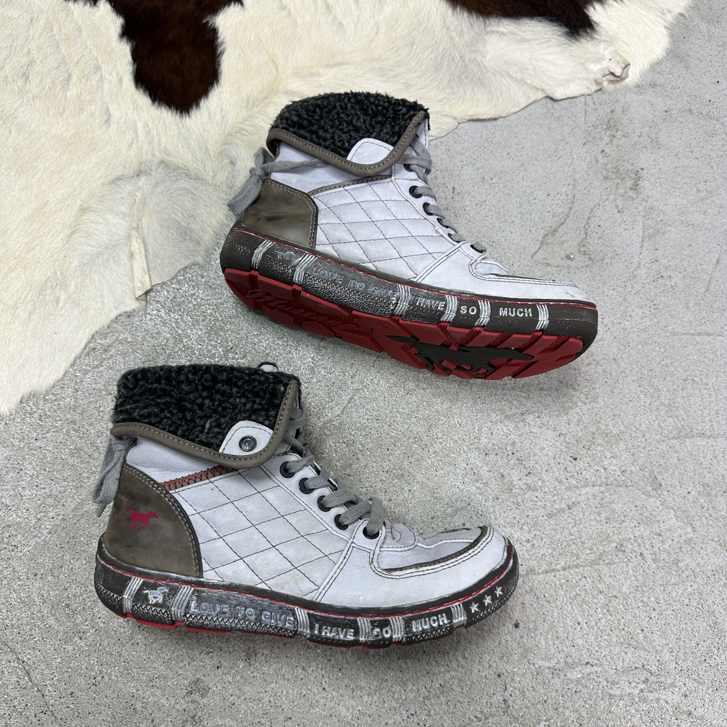 Mustang Vintage Sporty Streetwear Mustang Moto Sneakers Y2K Size US 6 / EU 39 - 2 Thumbnail