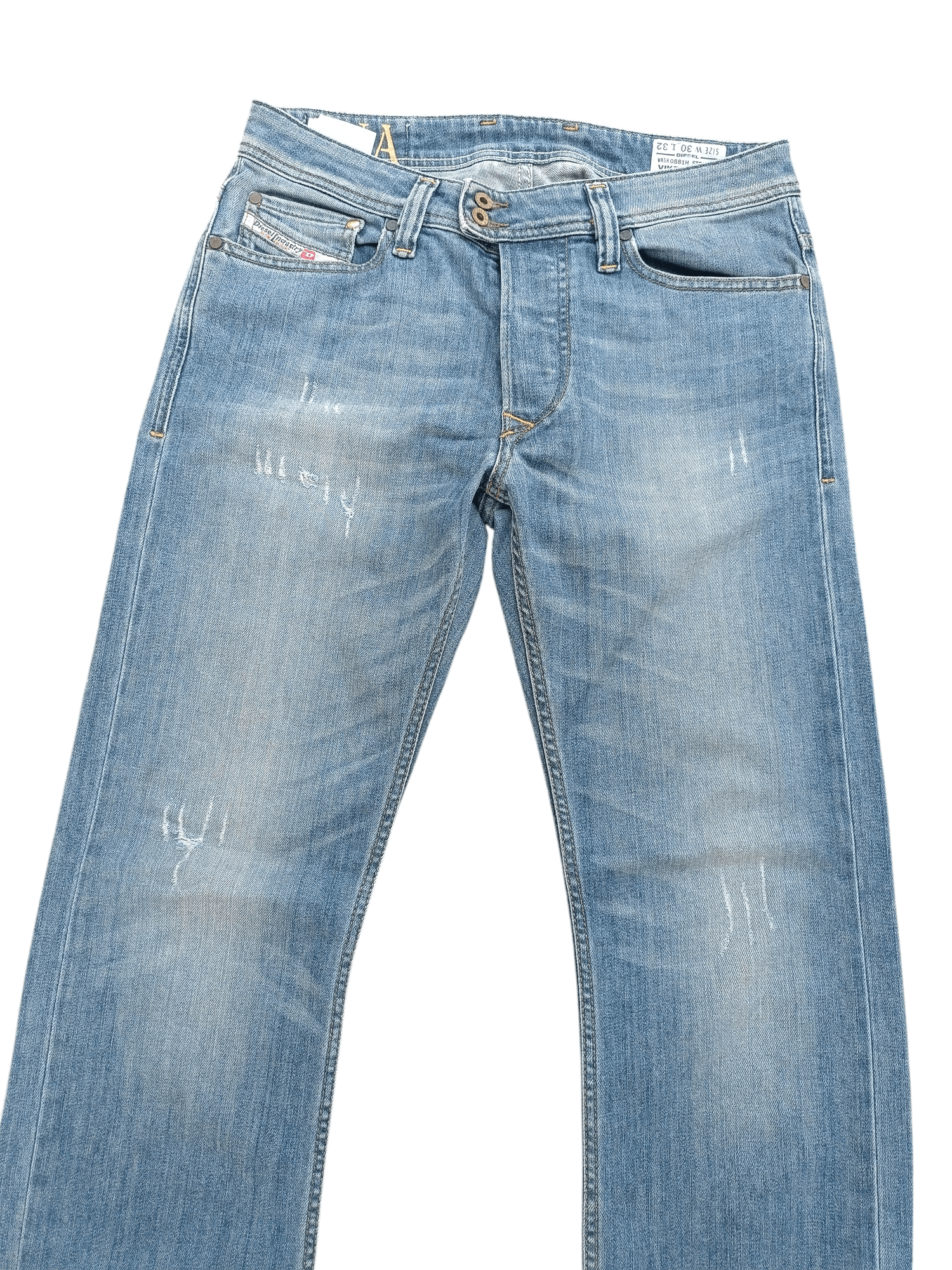 Diesel × Vintage Vintage Y2K Diesel-Co Distressed Flare Rusty Denim e201 Size US 30 / EU 46 - 4 Thumbnail