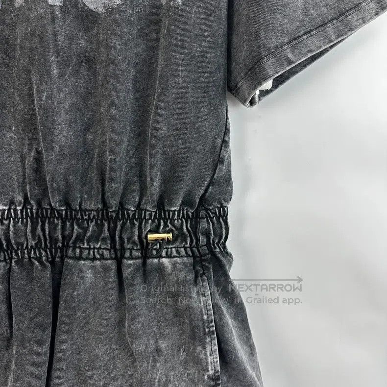 Louis Vuitton Louis Vuitton Grey washed worn-out waist dress Size S / US 4 / IT 40 - 5 Thumbnail
