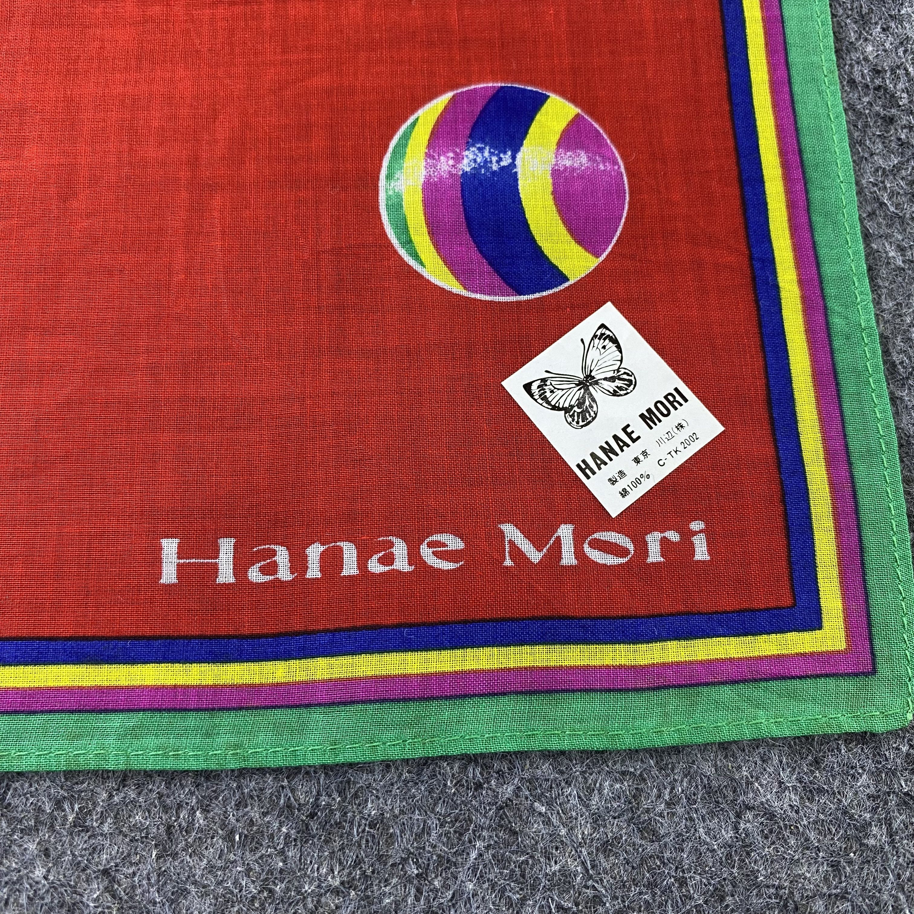 Hanae Mori Hanae Mori Handkerchief Neckerchief Bandana-B1590 Size ONE SIZE - 7 Thumbnail