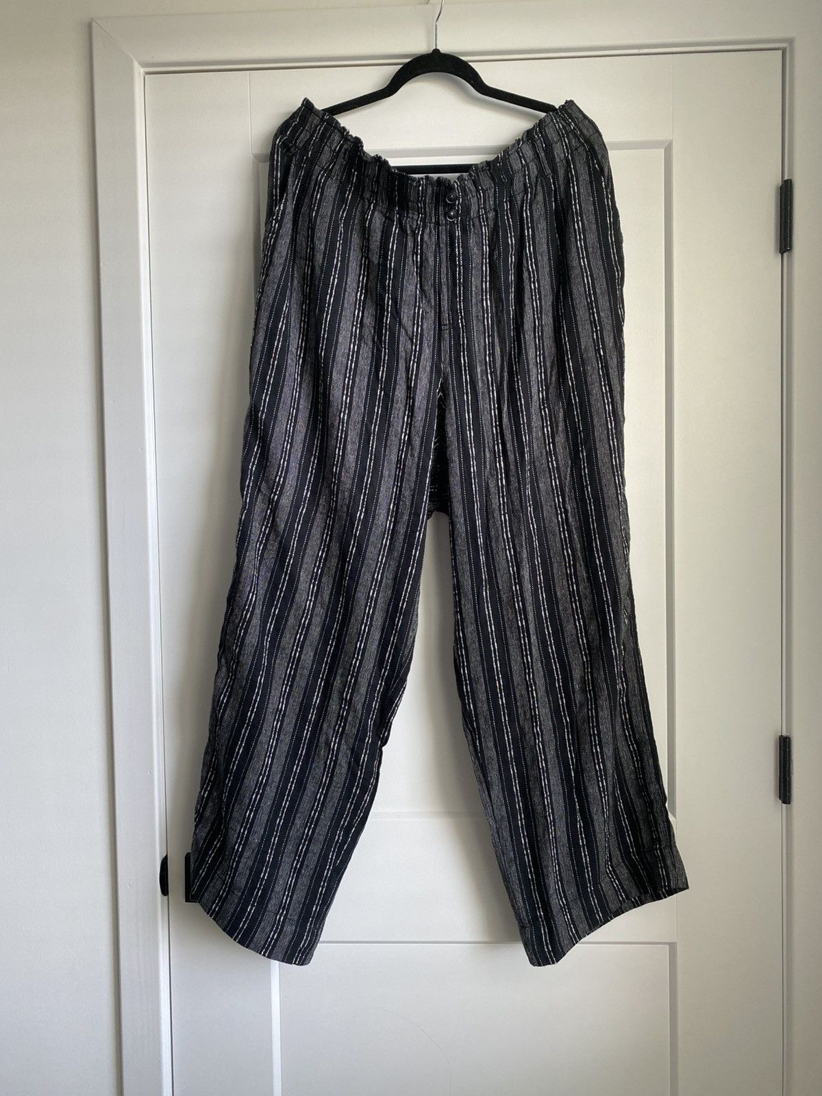 Other Briggs Women's XXL Pull on Pants Black & White NWOT Size 42" / US 20 - 2 Thumbnail