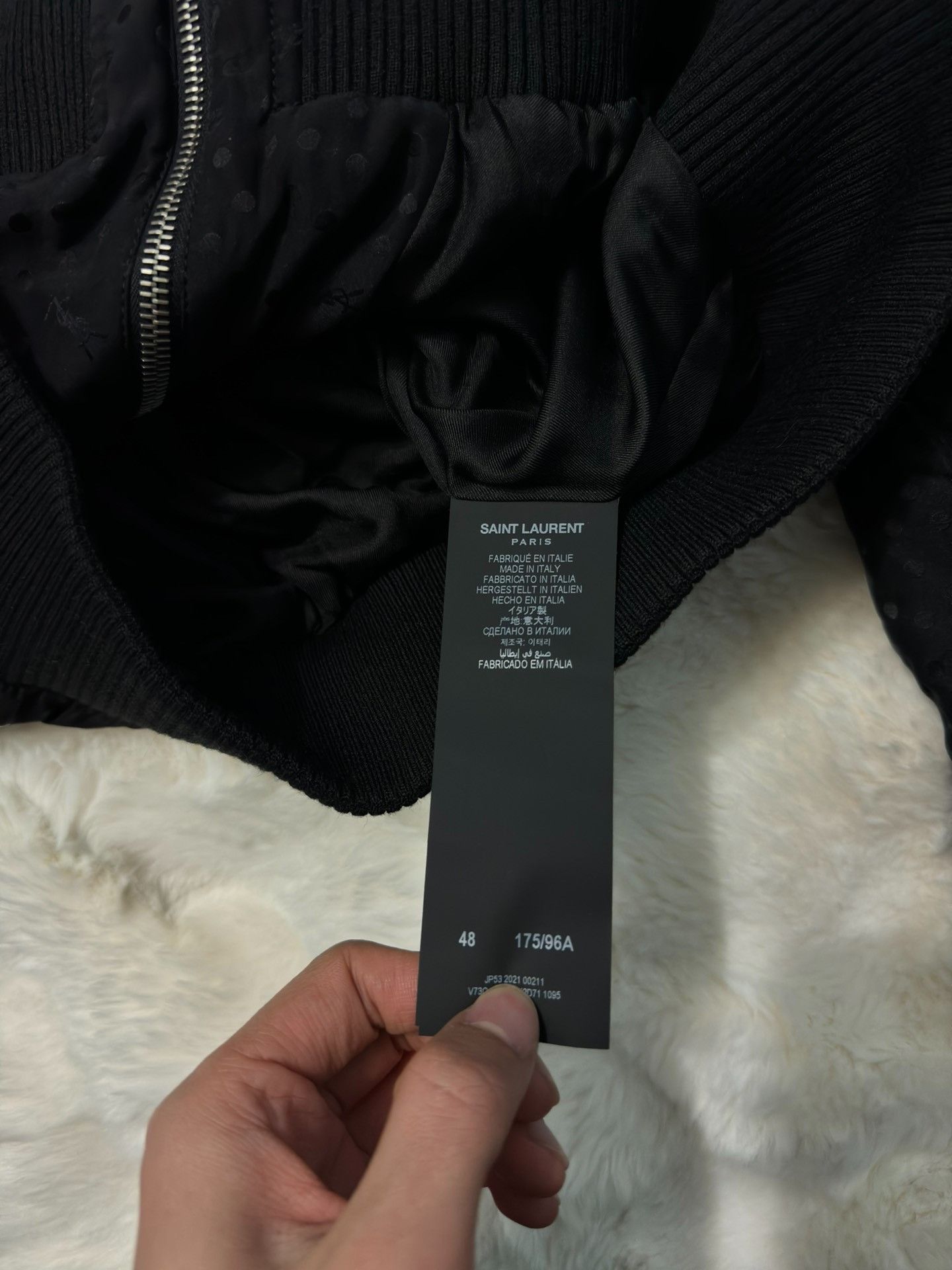 Saint Laurent Paris Saint laurent dark lines and full logo jacket 2501-Nextarro Size US M / EU 48-50 / 2 - 3 Thumbnail