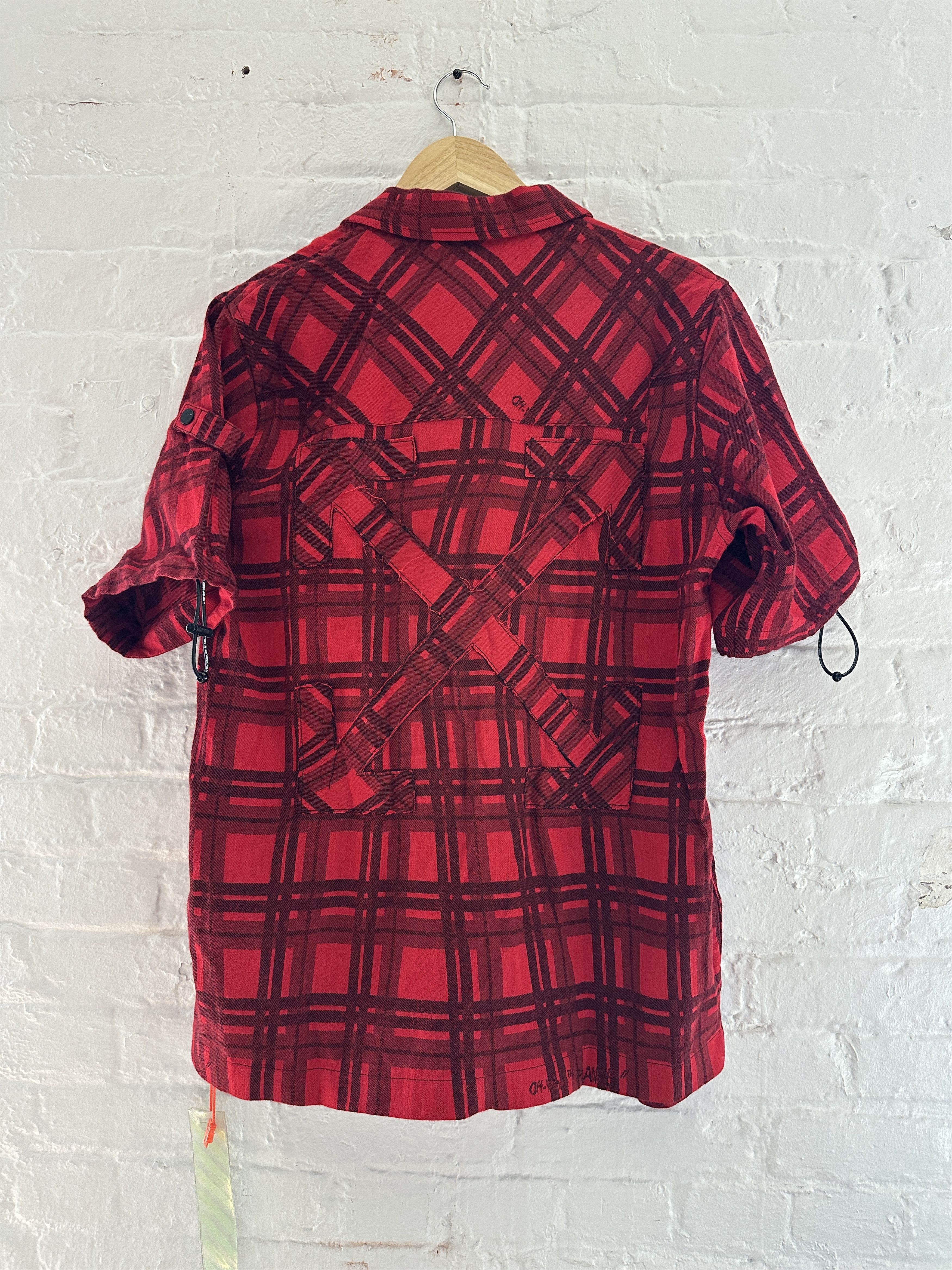 Off-White Off-White Short Sleeve Button Up Shirt Size US S / EU 44-46 / 1 - 3 Thumbnail