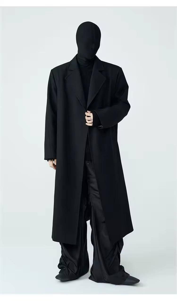 Japanese Brand × Vintage designer high quality buttonless coat Size US XL / EU 56 / 4 - 6 Thumbnail