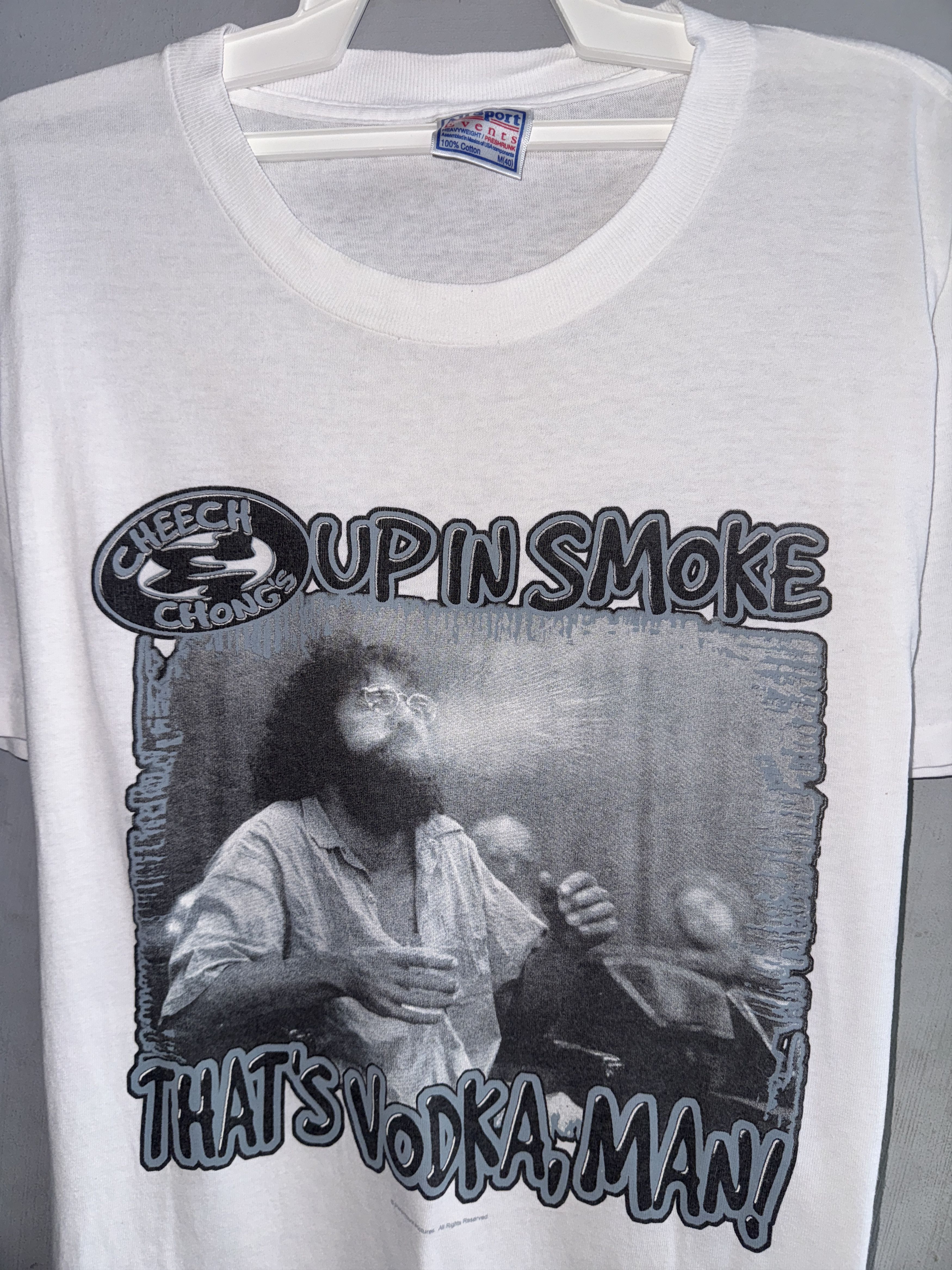 Vintage Cheech & Chong Up In Smoke Vintage T-Shirt Size US M / EU 48-50 / 2 - 3 Thumbnail