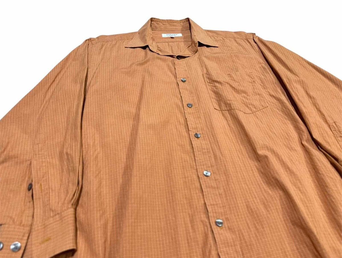 🔥Nice Vintage Sacsny Y’Saccs Yohji Yamamoto Shirt Ls Grid