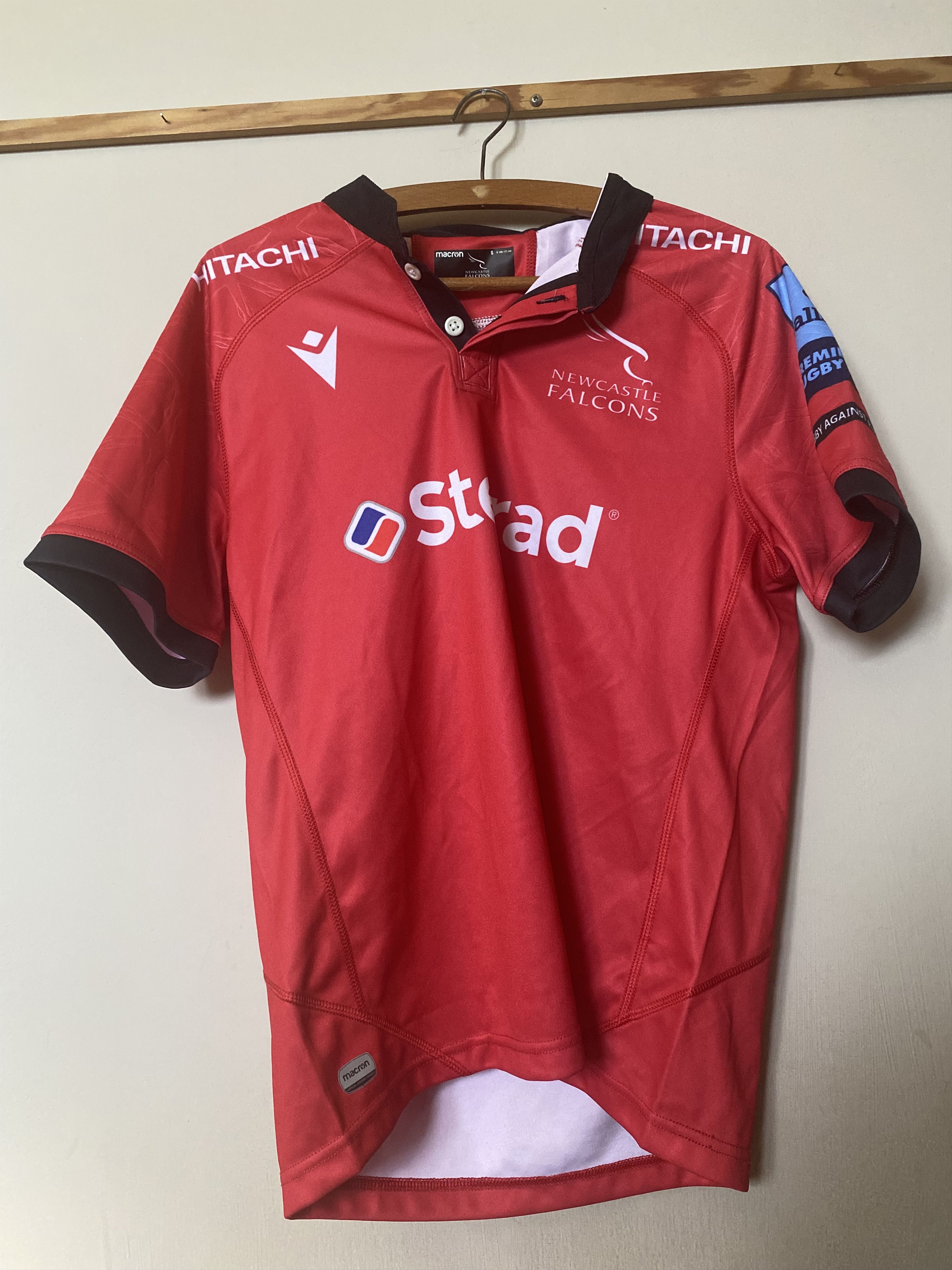 Macron Rugby NEWCASTLE FALCONS 2021 - 2022 - Macron - S/M - UNIQUE Size US S / EU 44-46 / 1 - 1 Thumbnail