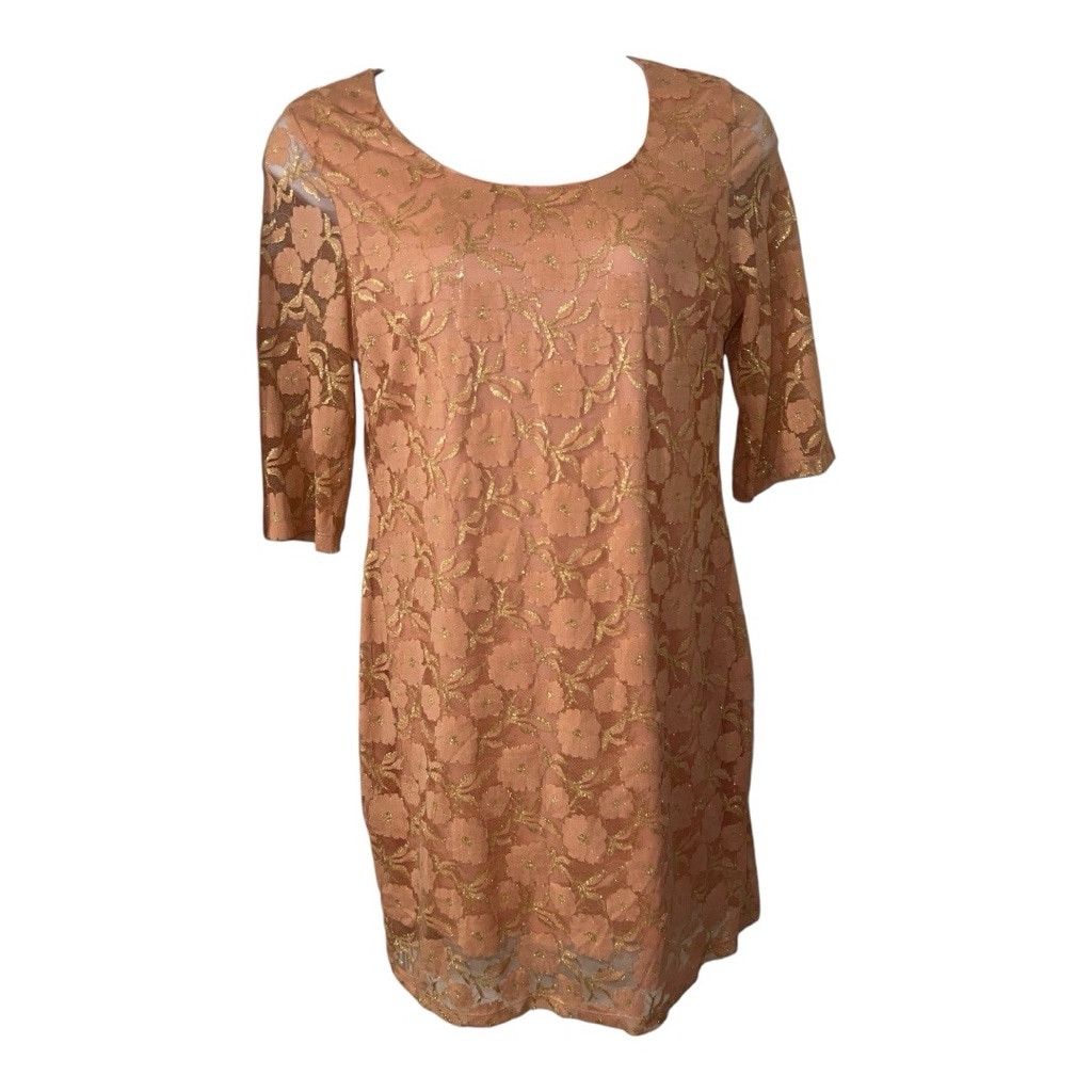 Other Celine pink lace dress size 2X Size XXL / US 16-18 / IT 52-54 - 1 Thumbnail