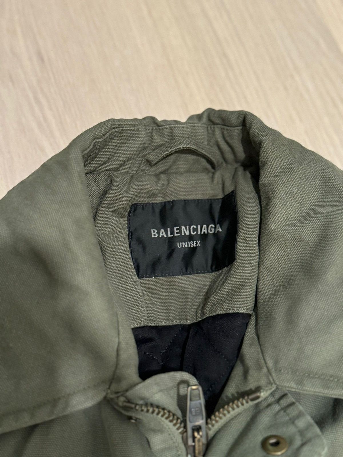 Balenciaga 💥$6.5K VALUE💥 Distressed Cotton-Canvas Coat Size US XL / EU 56 / 4 - 10 Thumbnail