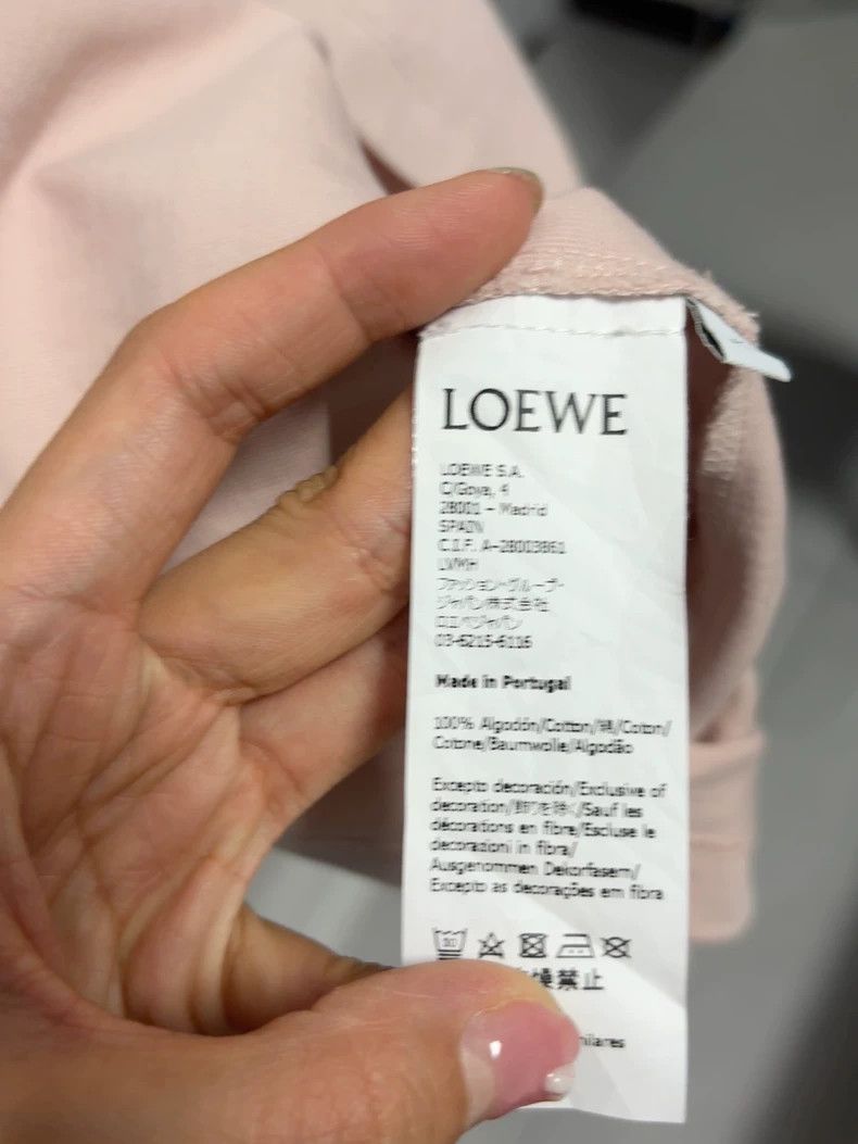 Loewe loewe Pink short sleeves 2504-Nextarrow Size US XS / EU 42 / 0 - 5 Thumbnail