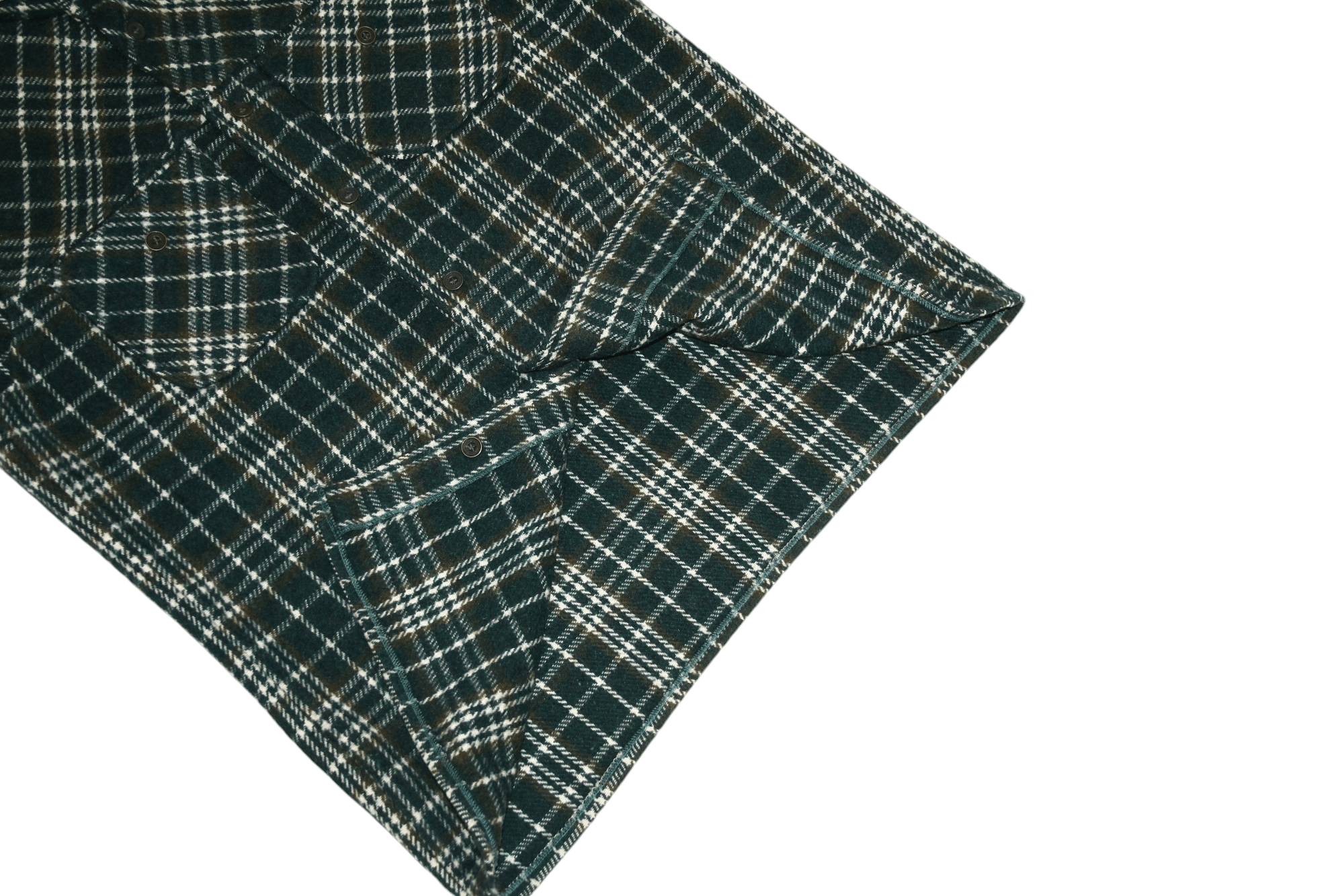 Christian Dior Monsieur Rodier Monsieur Paris Rugged Flannel Wool Lumberjack Shirt Size US L / EU 52-54 / 3 - 9 Thumbnail