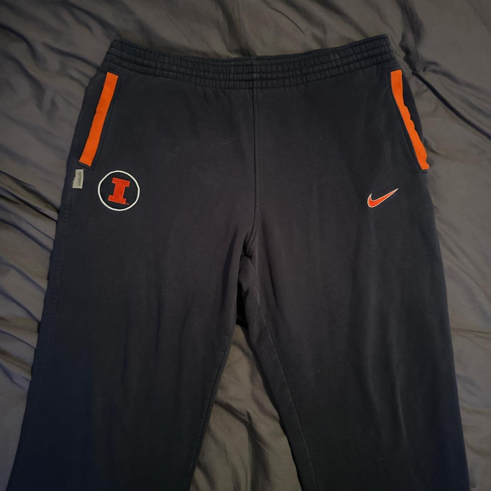 Nike Y2K University of Illinois Nike Elite Sweat Pants Size L Size US 34 / EU 50 - 3 Thumbnail