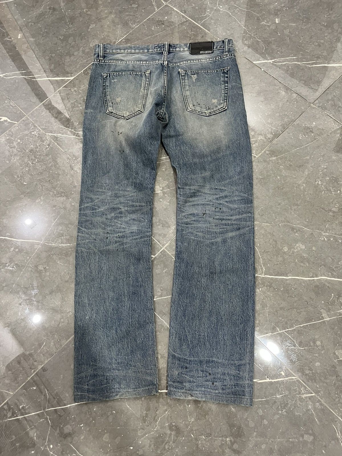 Japanese Brand × Spellbound Spellbound distressed denim Size US 34 / EU 50 - 2 Thumbnail