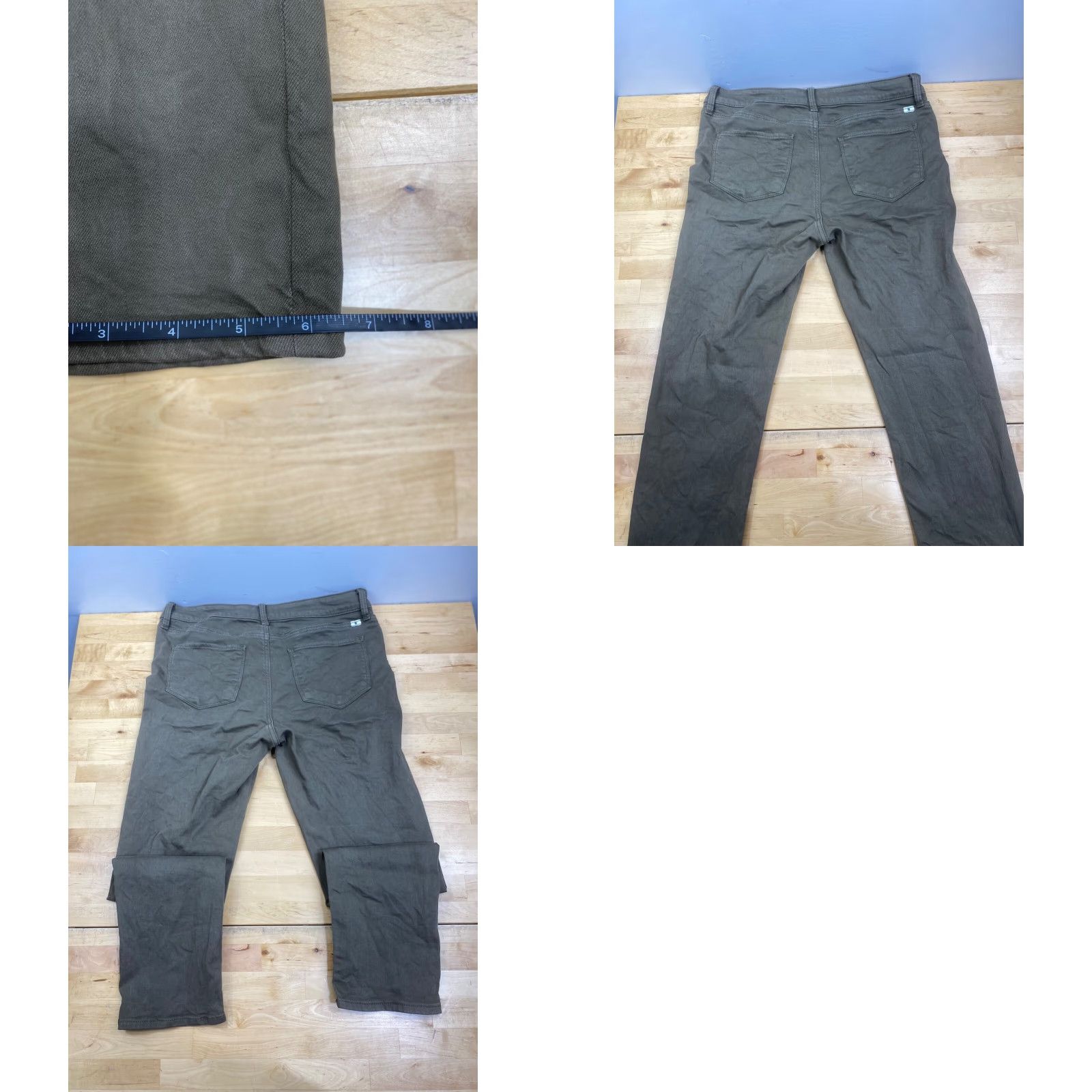 Lucky Brand Lucky Brand Jeans Women Skinny 10 Regular Brown Brown Green Casual Vintage No 7952 Size 32" / US 10 / IT 46 - 9 Thumbnail