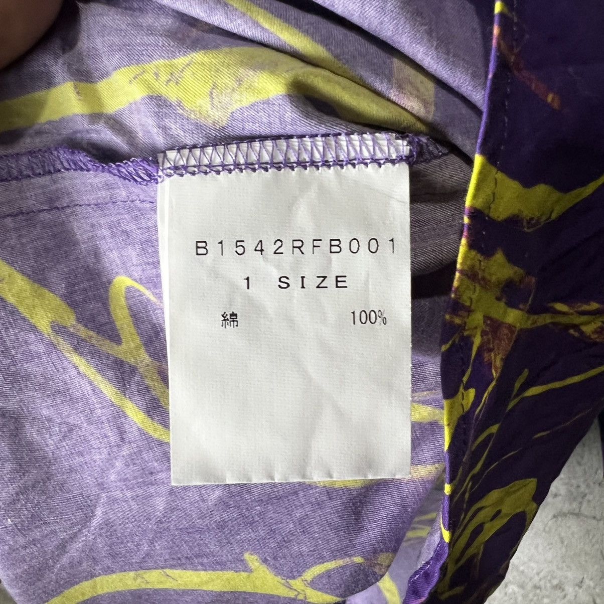 Frapbois Frapbois - SS24 - Graphic Patchwork Band Collar Shirt Size M / US 6-8 / IT 42-44 - 8 Thumbnail