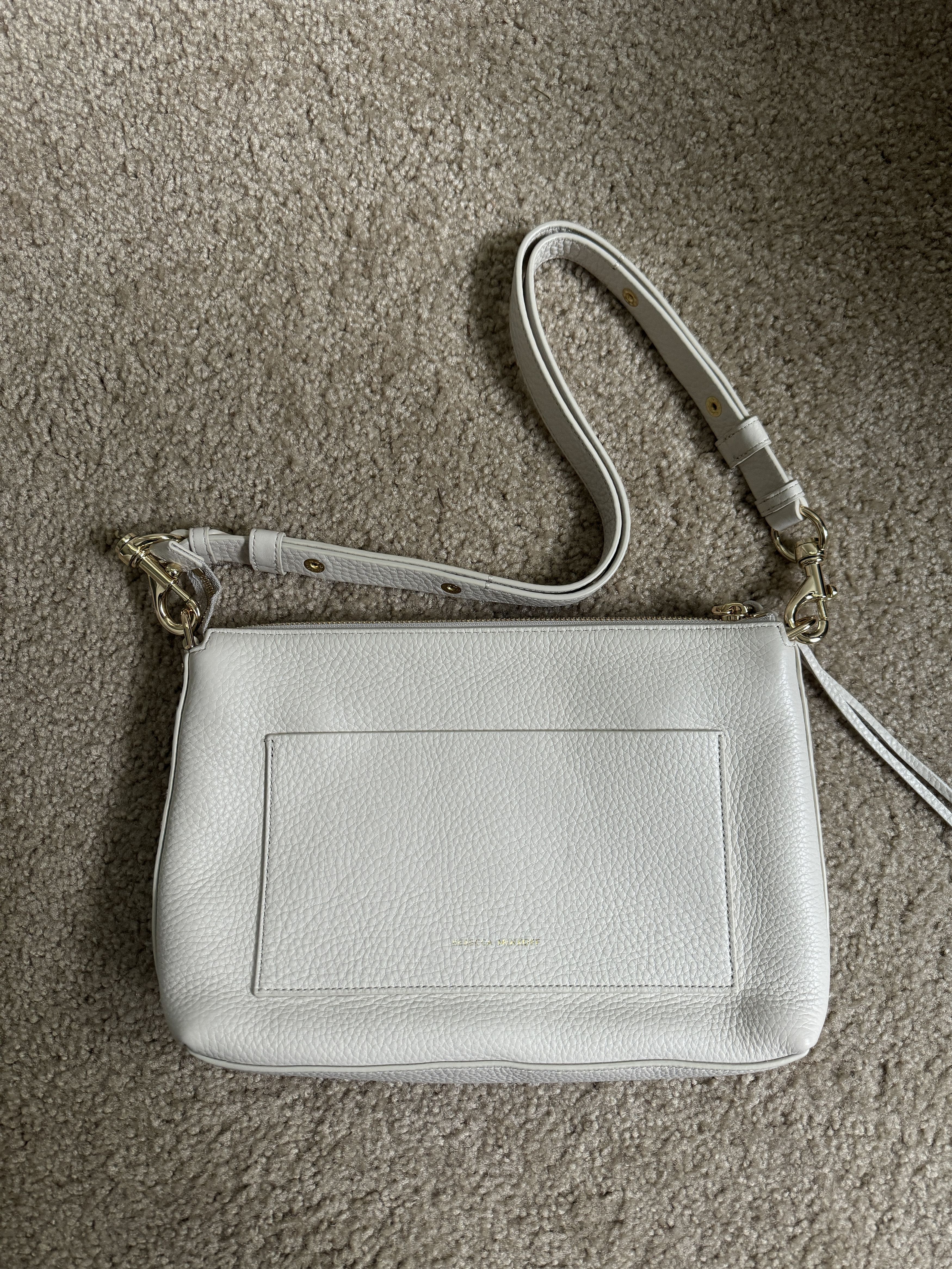 Rebecca Minkoff Darren Zip Leather Shoulder Bag Size ONE SIZE - 3 Thumbnail