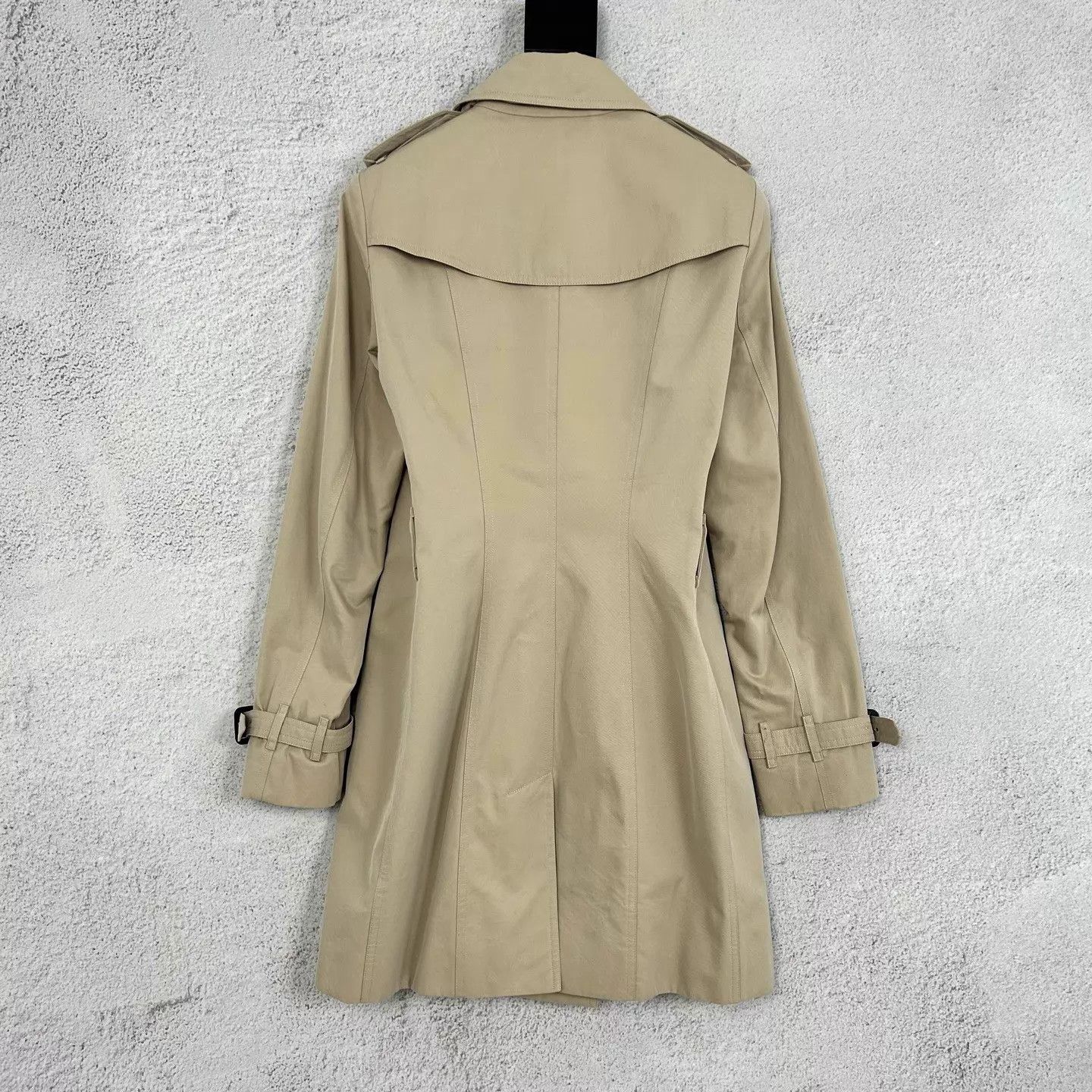Burberry Burberry Khaki Double-Breasted Trench Coat 36 Size XS / US 0-2 / IT 36-38 - 2 Thumbnail