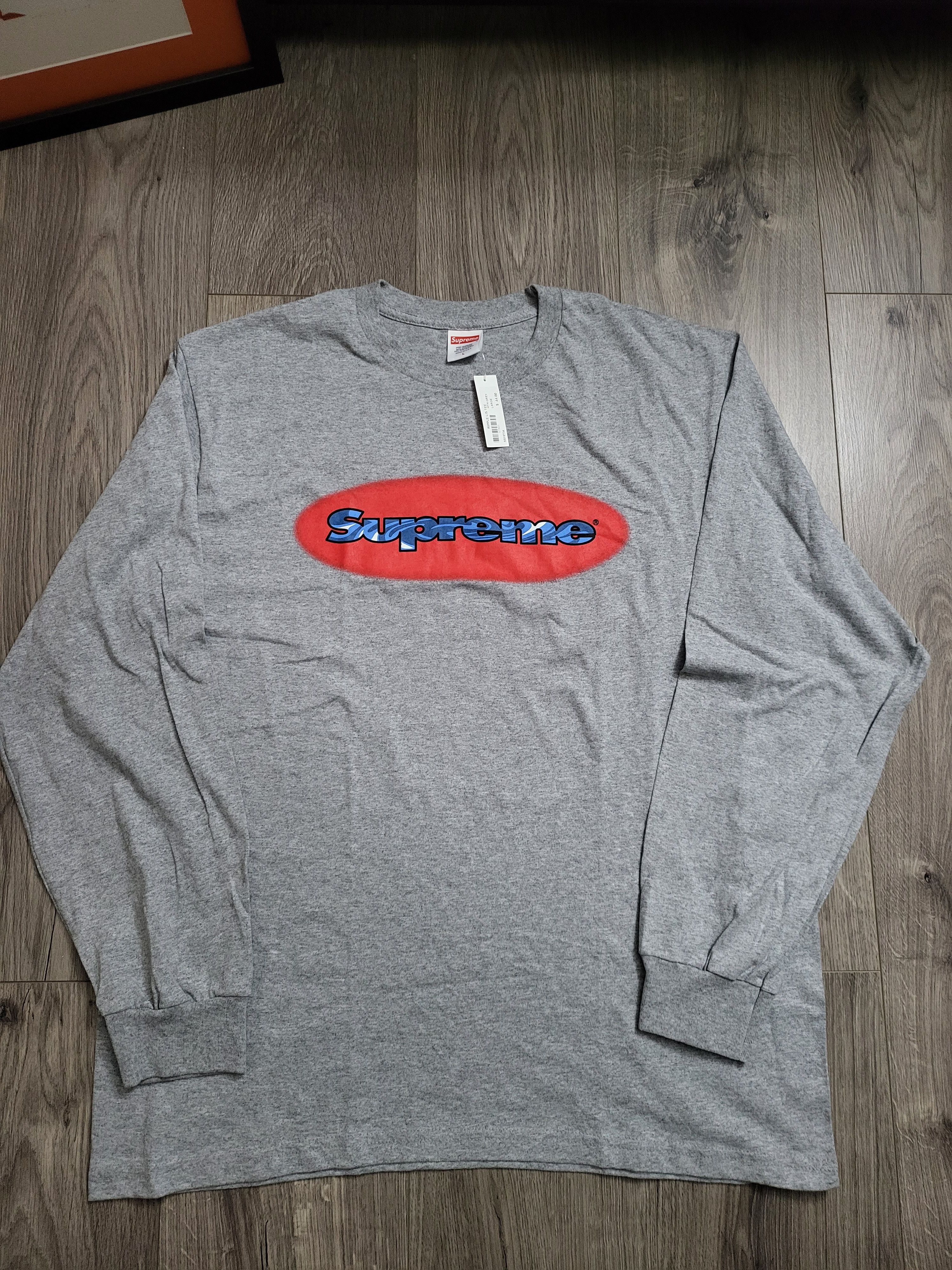 Supreme ripple long sleeve sale