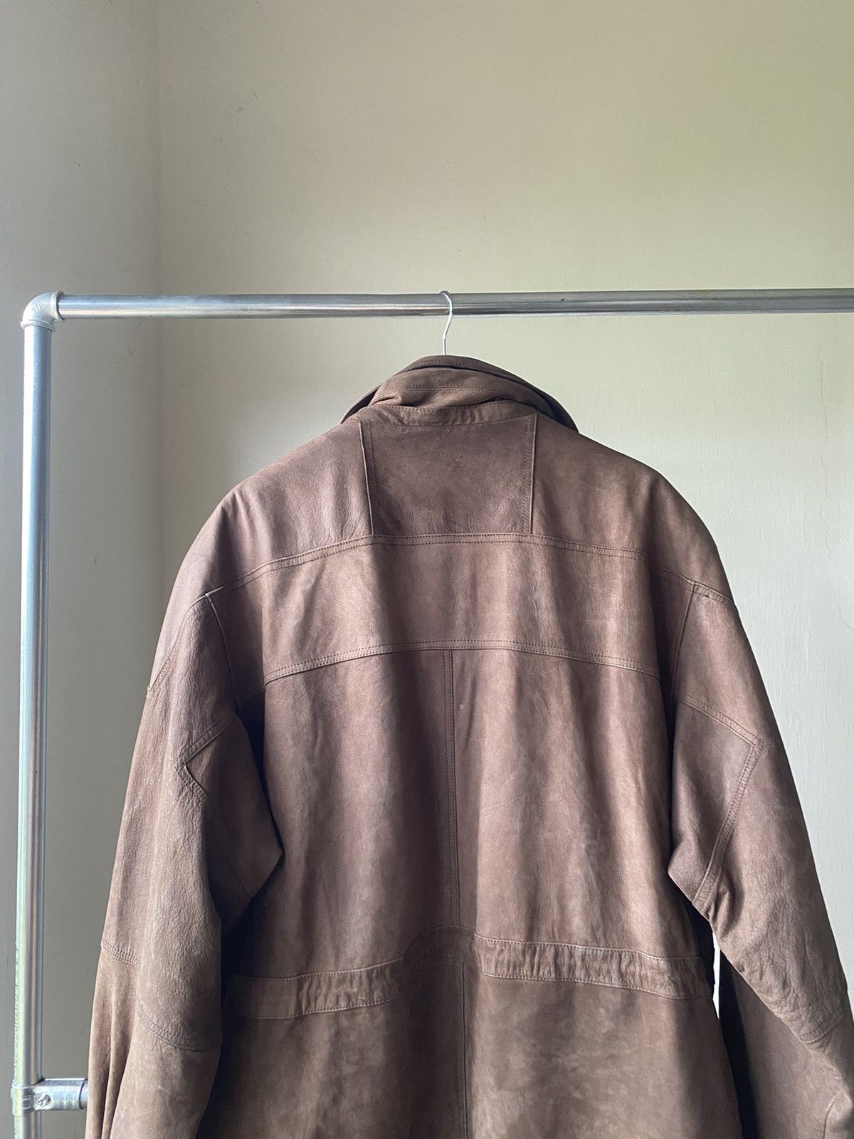 Vintage VINTAGE WILSONS LEATHER PARKA JACKET WINTER PUNK GRUNGE LGB Size US L / EU 52-54 / 3 - 11 Thumbnail