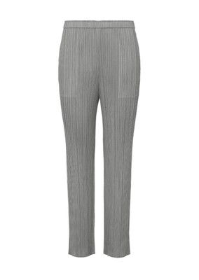 Issey Miyake issey miyake size:4 grey pants Size US 26 / EU 42 - 1 Thumbnail