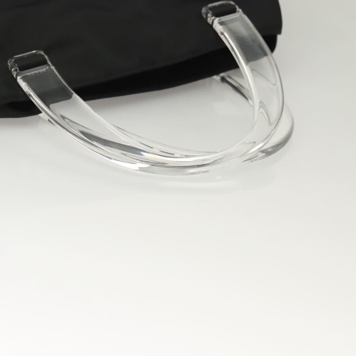 Prada PRADA Hand Bag Nylon Black Silver Size ONE SIZE - 7 Thumbnail