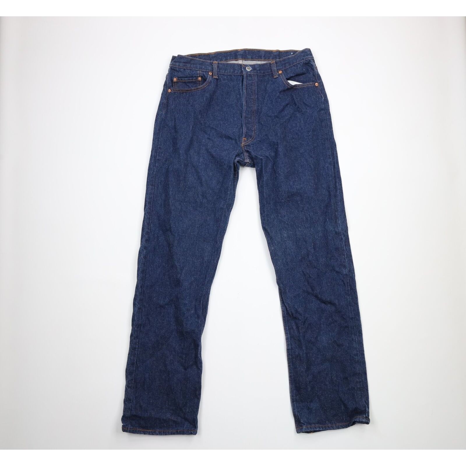 image of 70's Levis 501Xx Button Fly Original Fit Denim Jeans in Blue, Men's (Size 38)