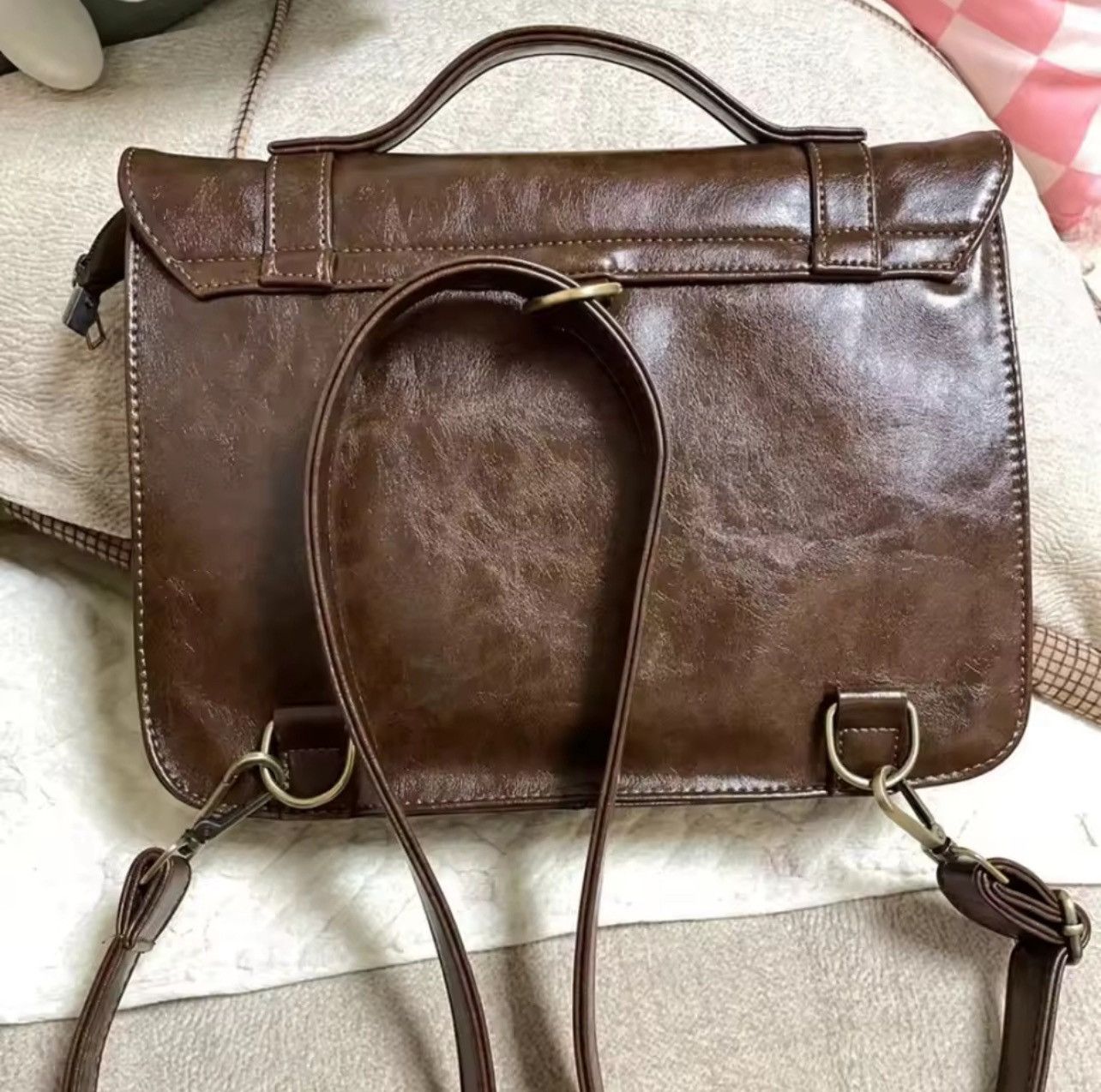 Japanese Brand Students Vintage Handbags Crossbody Size ONE SIZE - 7 Thumbnail