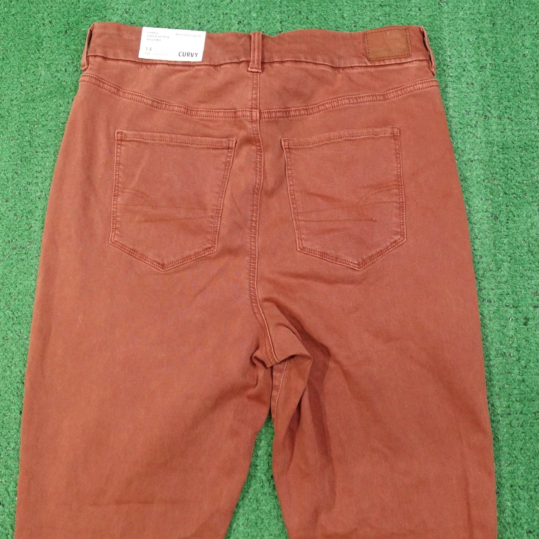 American Eagle Outfitters American Eagle Outfitters Pants Womens 14 Long Curvy Super Hi-Rise Jegging Size 36" / US 14 / IT 50 - 6 Thumbnail