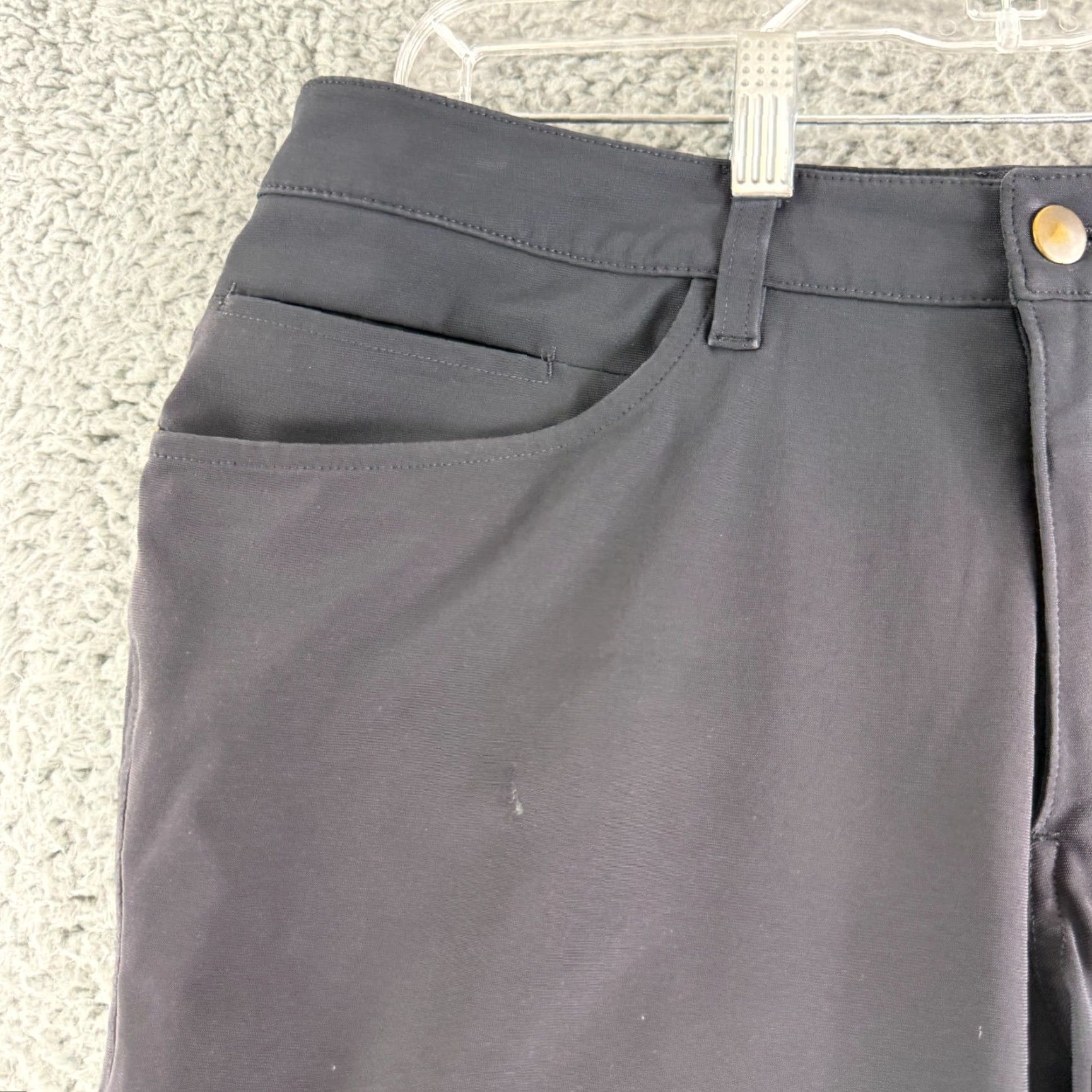 Lululemon Lululemon ABC Classic Fit Pant Mens Size 32 Black Straight Leg Casual Work Gym Pants Size US 32 / EU 48 - 6 Thumbnail