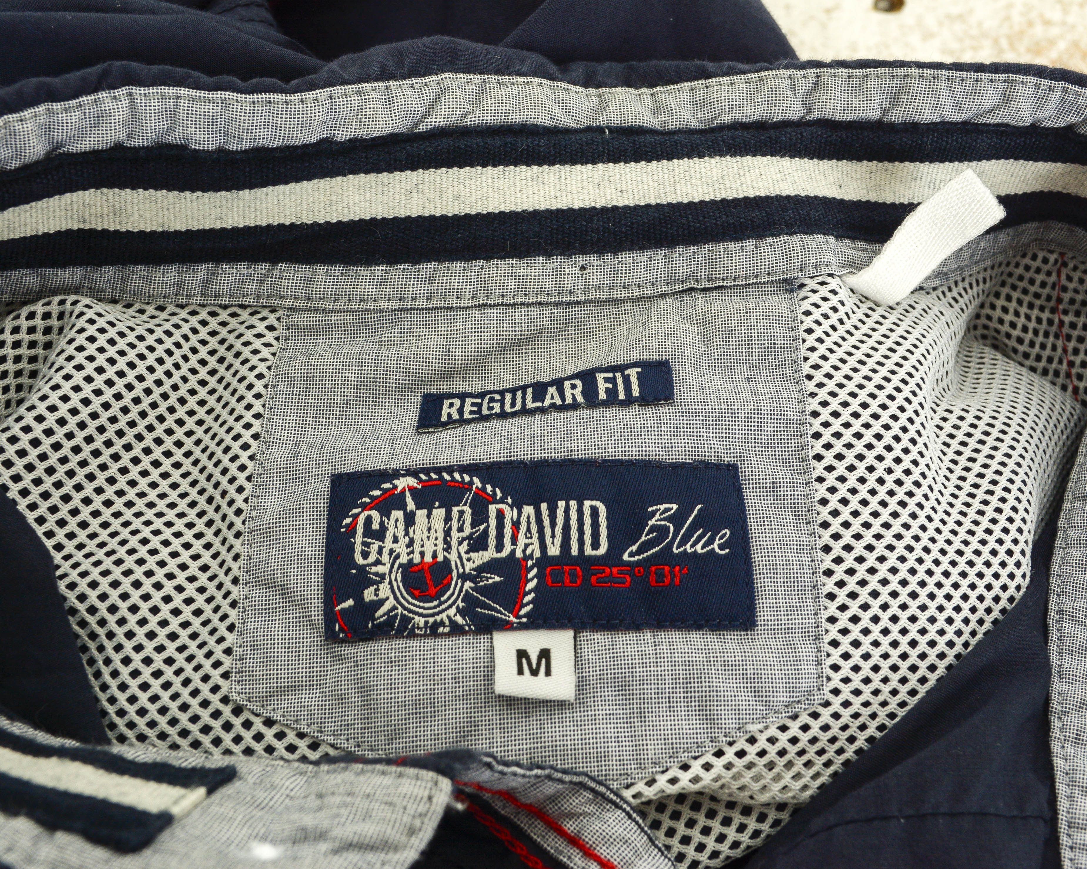 Camp David M Shirt Regula Fit Casual Button Up Long Sleeve Cotton Top Size US M / EU 48-50 / 2 - 7 Thumbnail